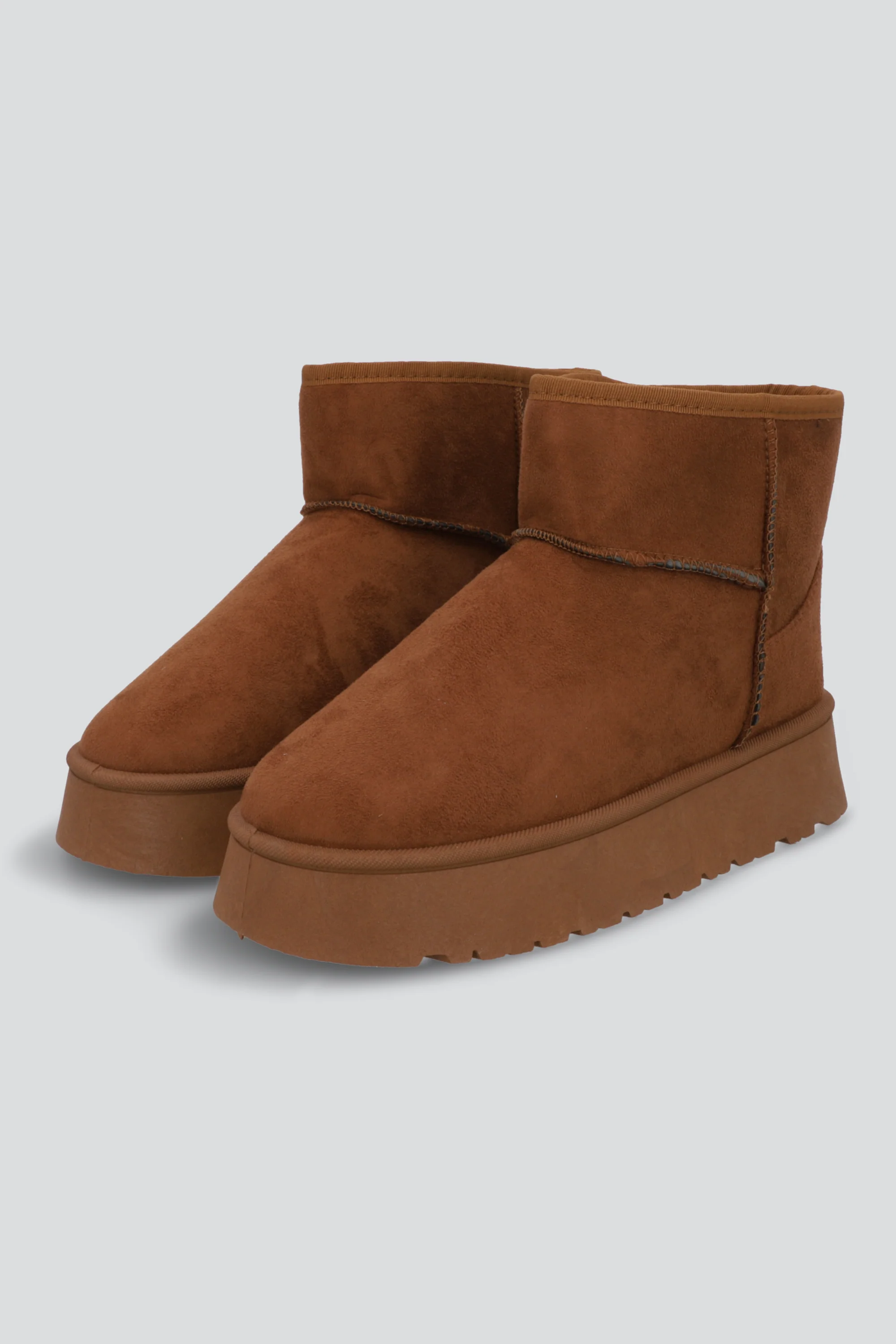 Bota invierno corta plataforma peluche - Image 3