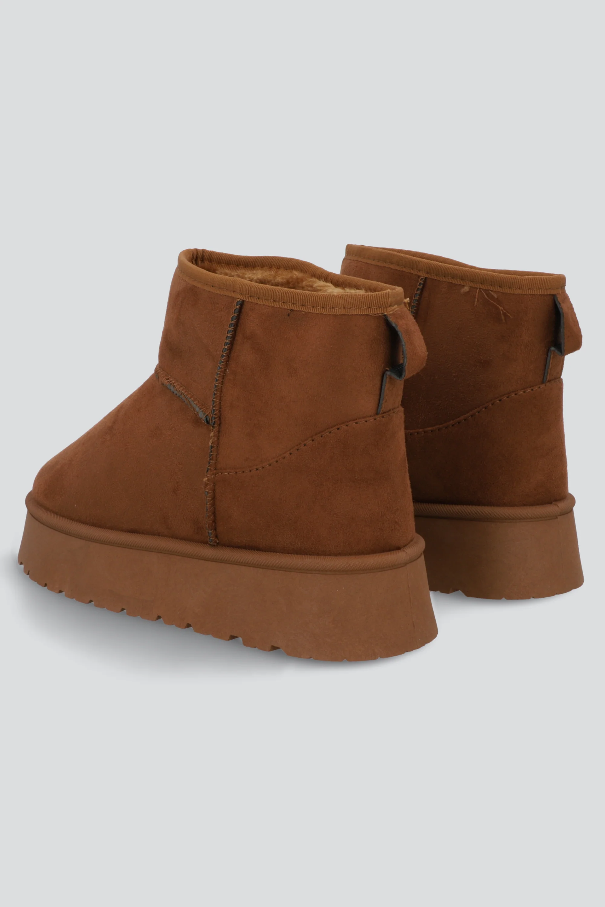 Bota invierno corta plataforma peluche - Image 4