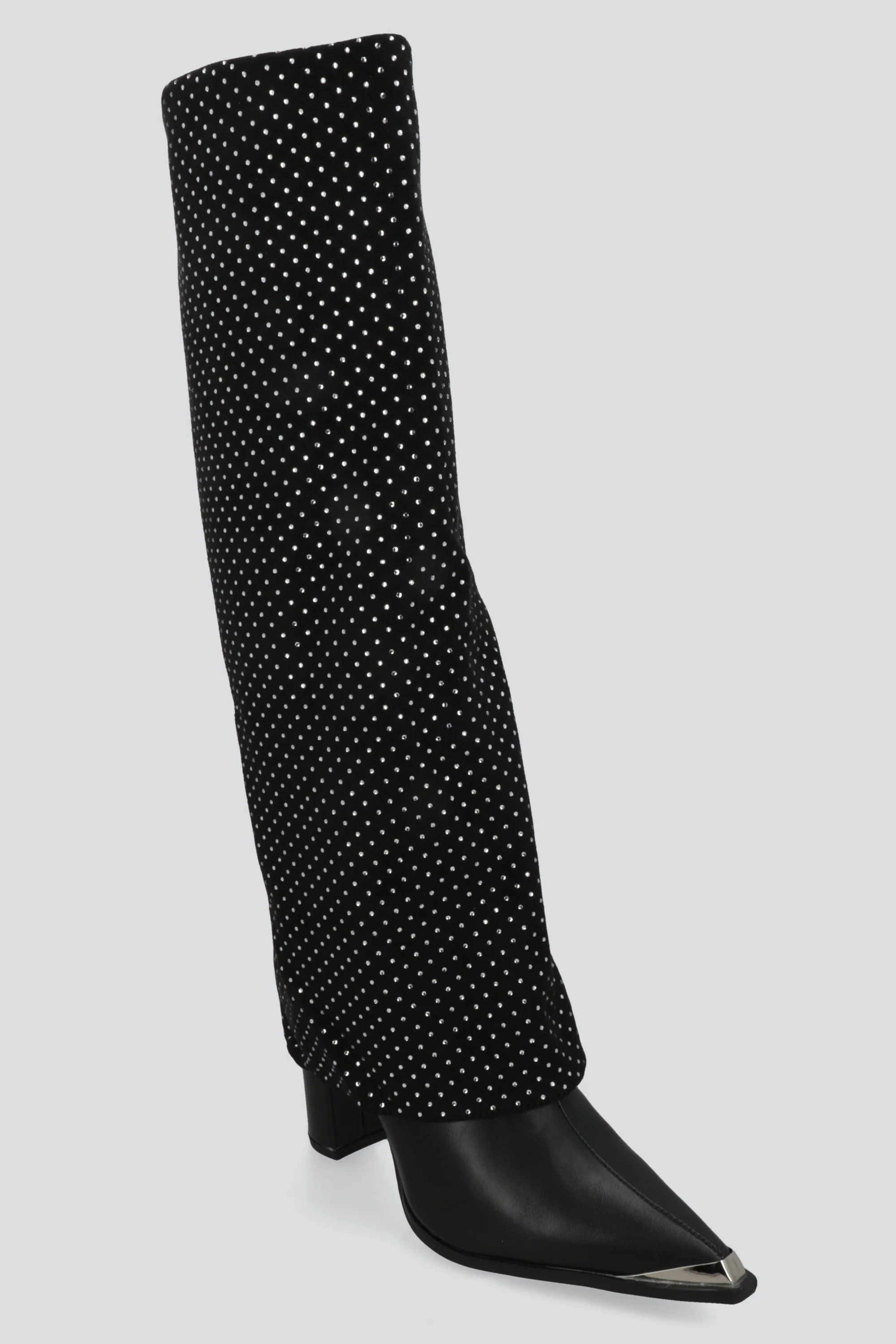 Bota funda brillos punta metal - Image 5