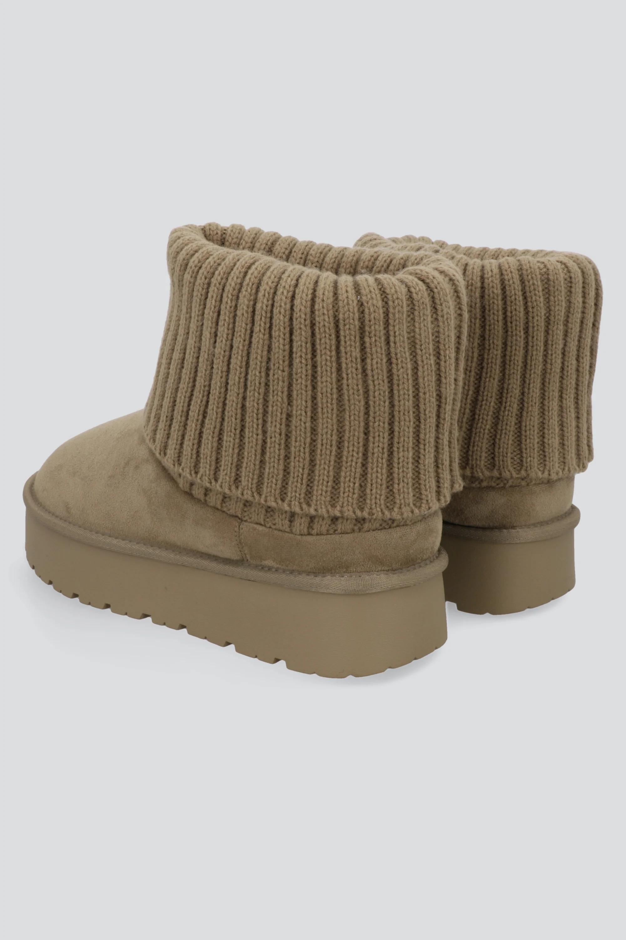 Bota invierno calceta tejida - Image 3