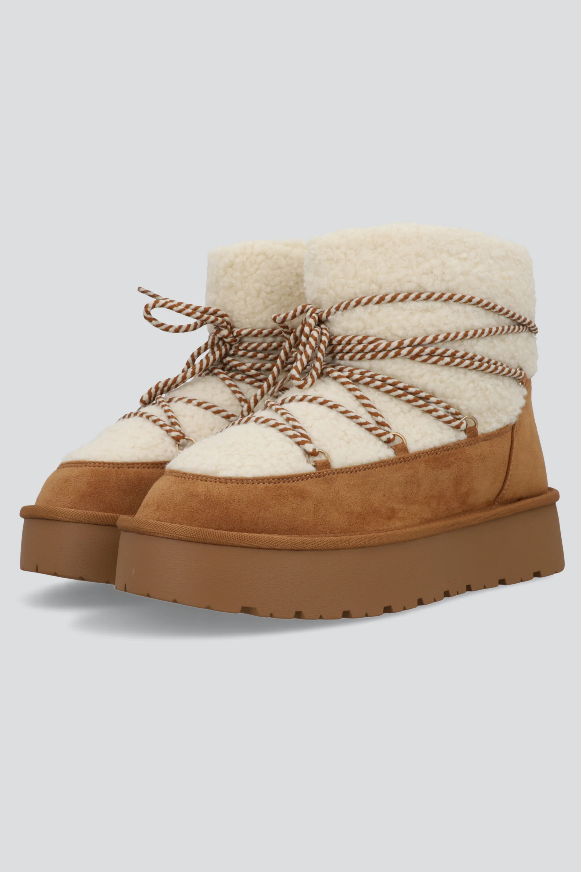 Bota invierno nieve cordón - Image 3