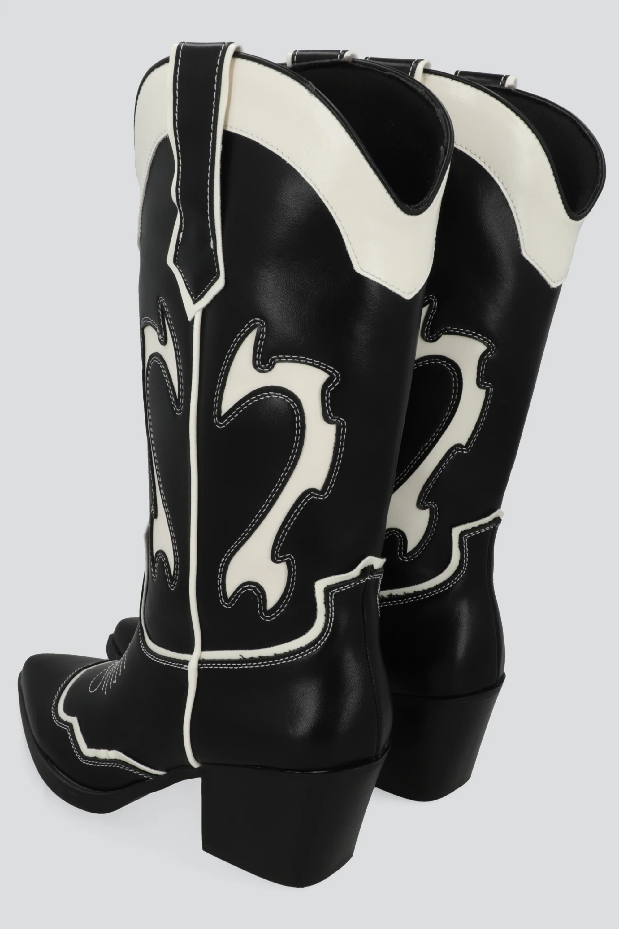 Bota vaquera contrastes bordados - Image 3