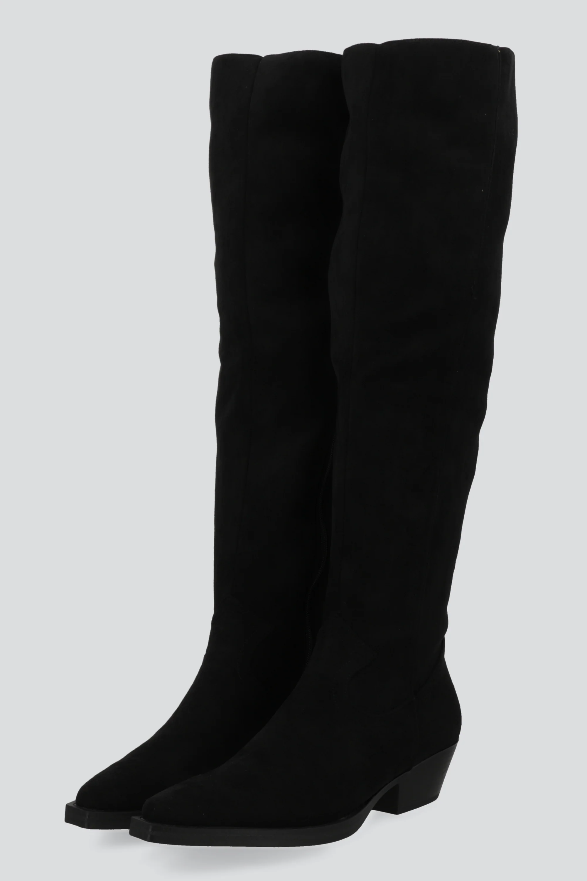 Bota vaquera overknee gamucina - Image 2