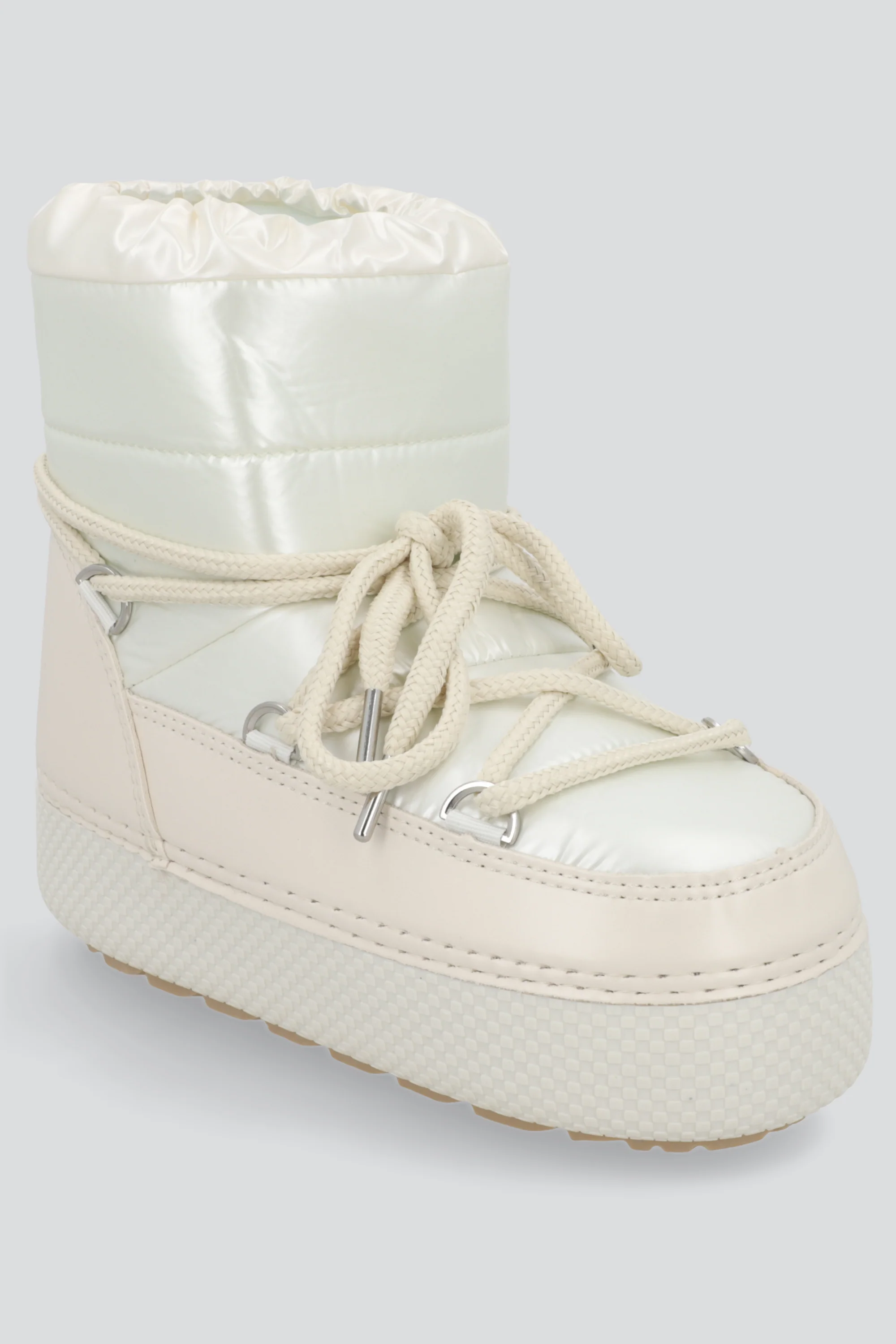 Bota invierno chunky con cordones - Image 7