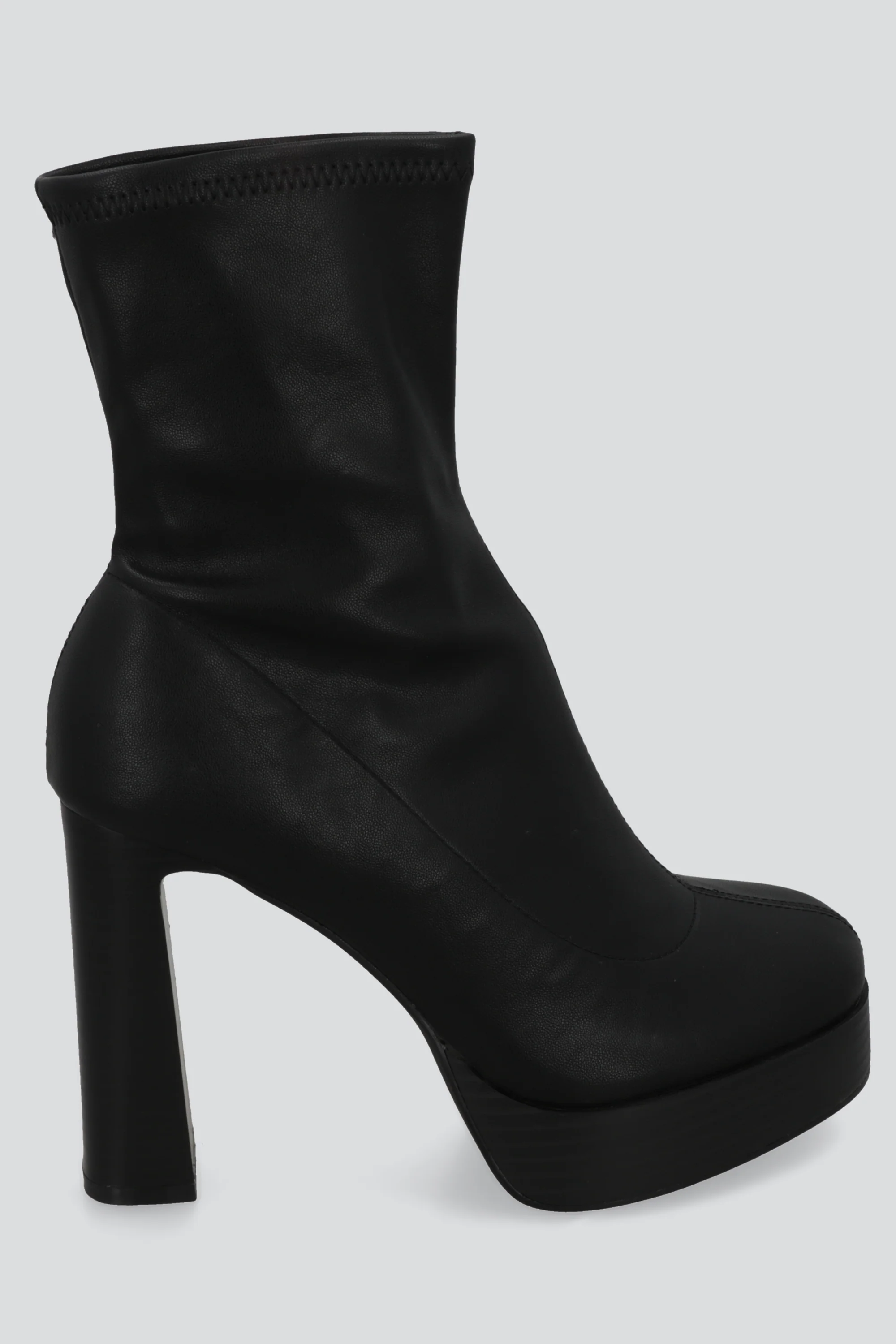 Botin plataforma calcetin