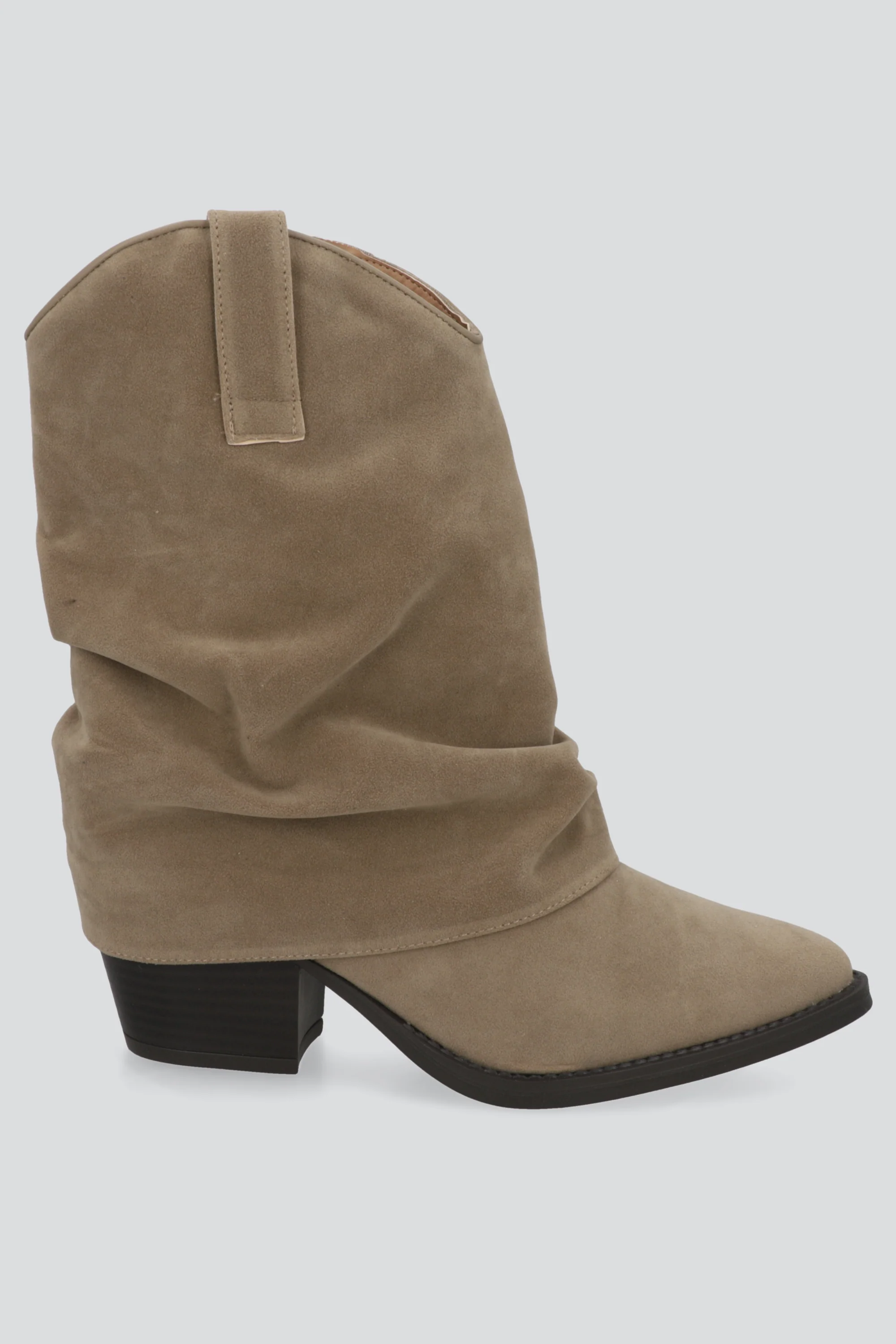 Botin vaquero con funda gamucina