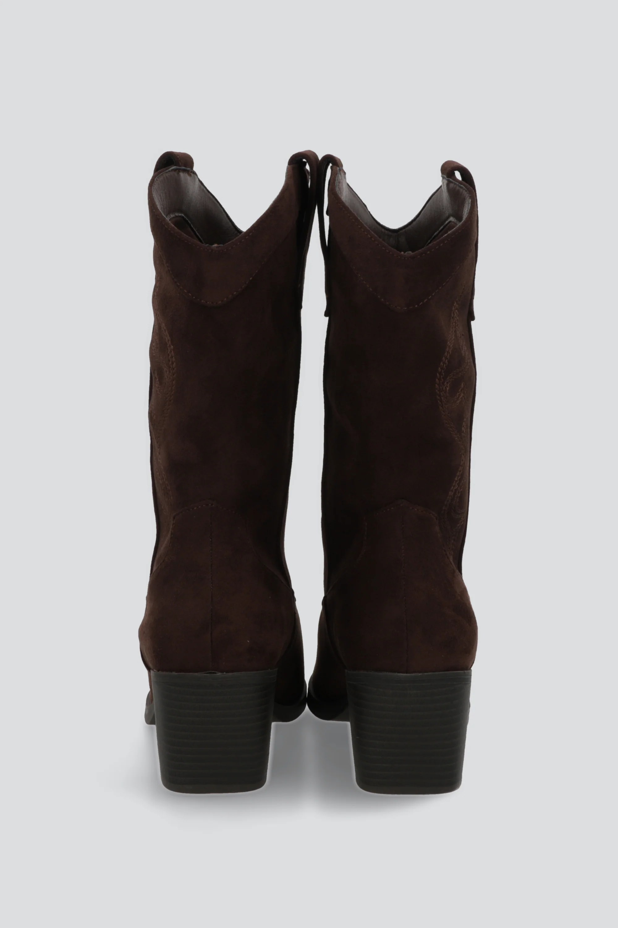 Botín vaquero midi bordados - Image 4