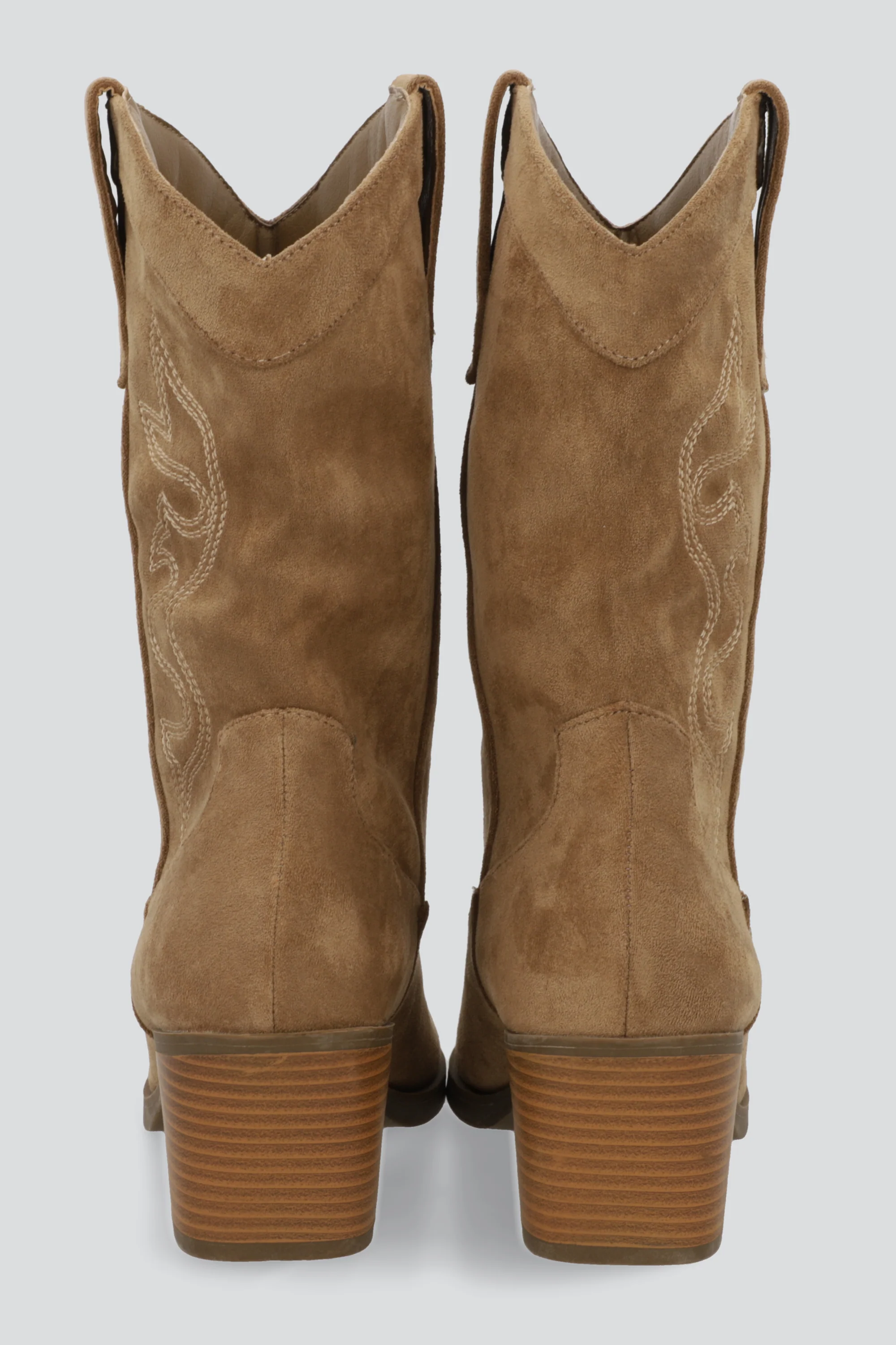 Botín vaquero midi bordados - Image 6