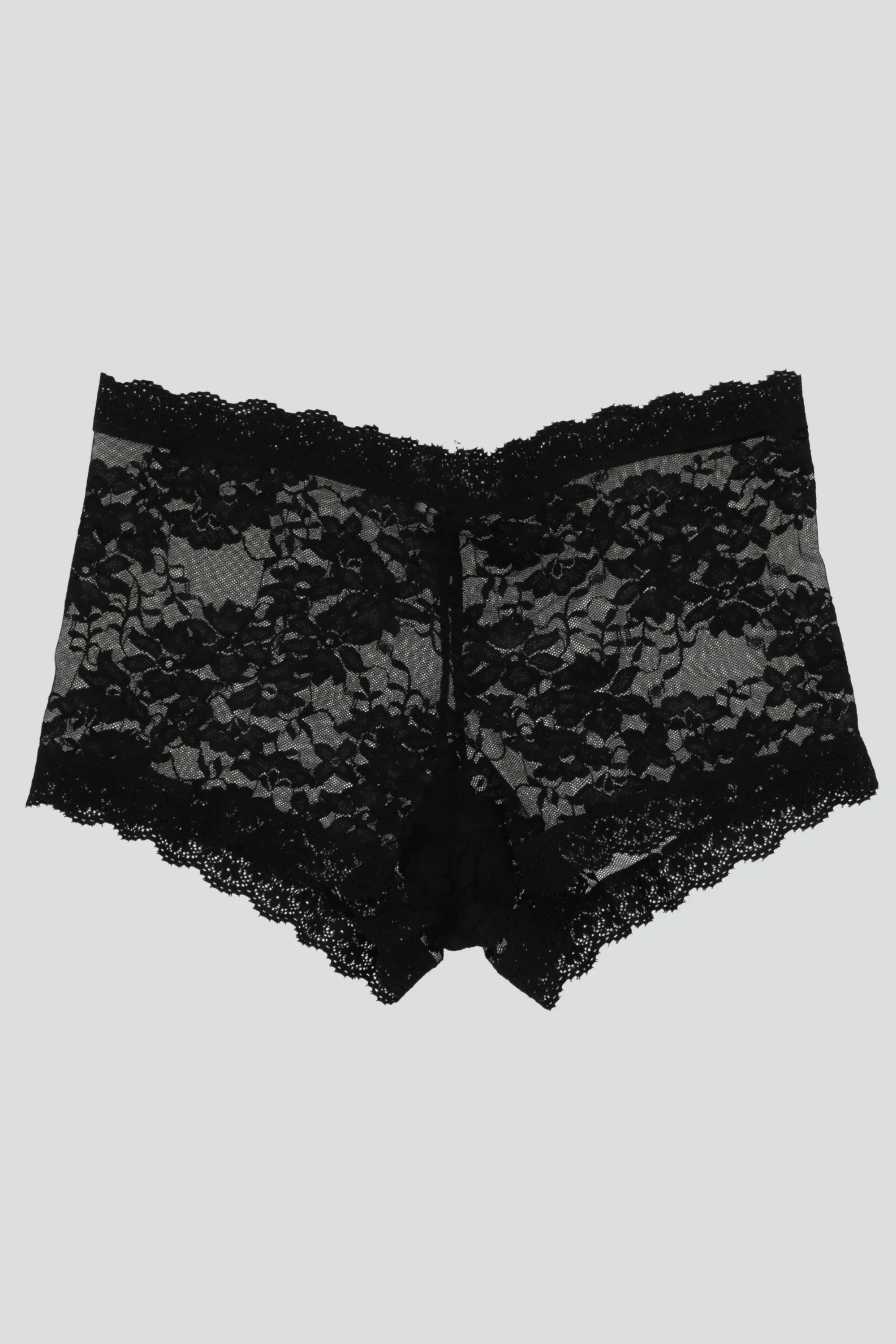 Boxer de encaje flores