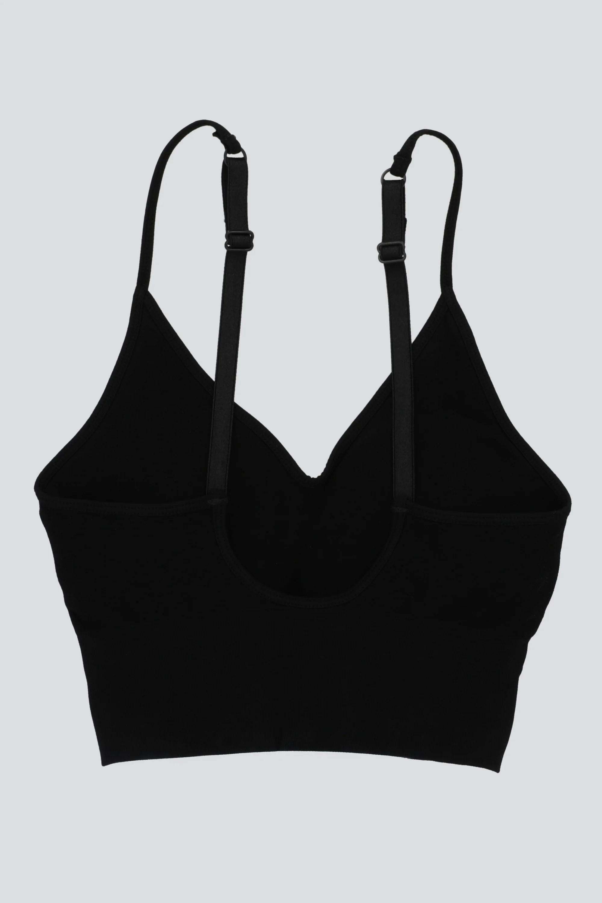 Bralette rib largo corte V - Image 2