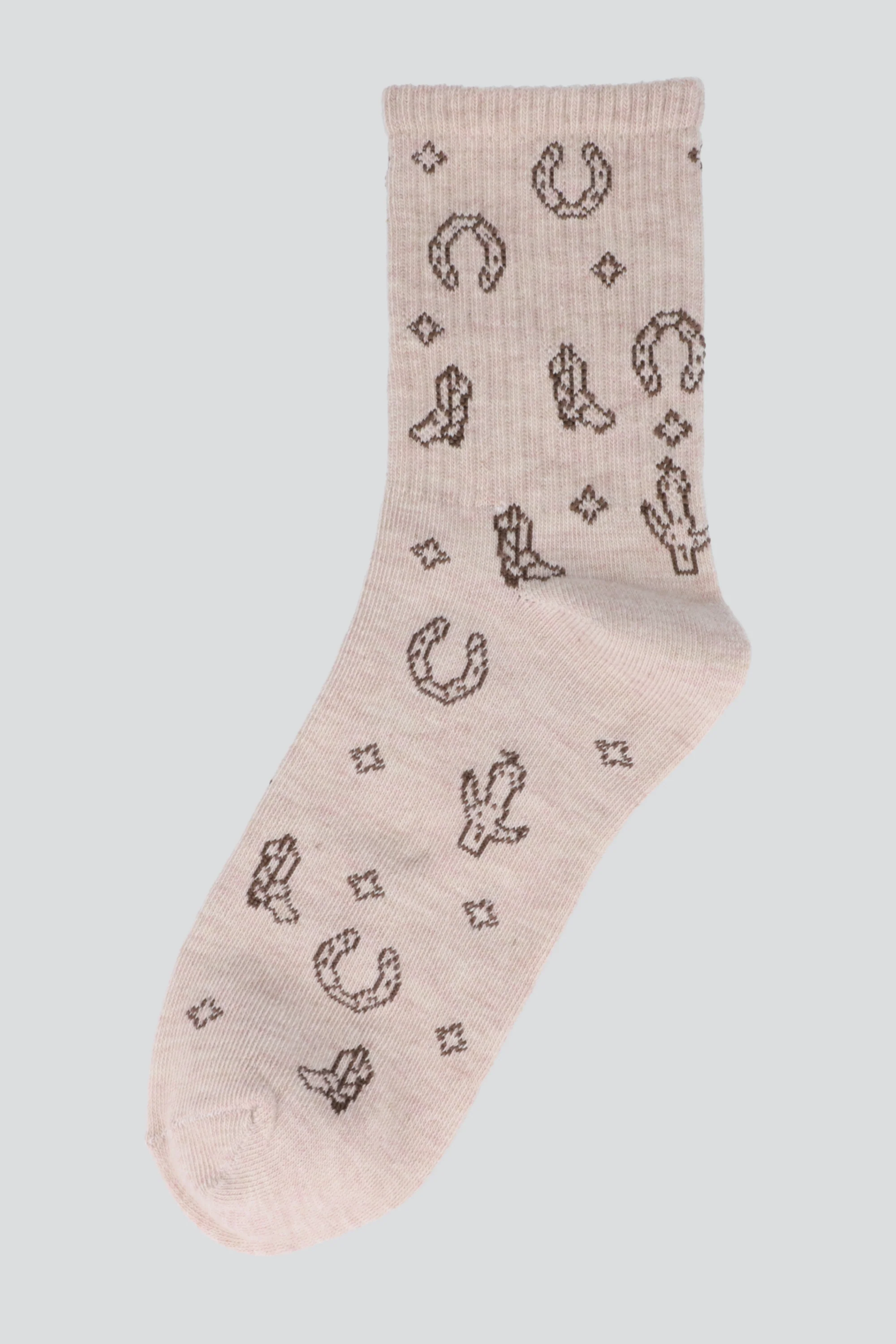 Calcetin full print vaquero