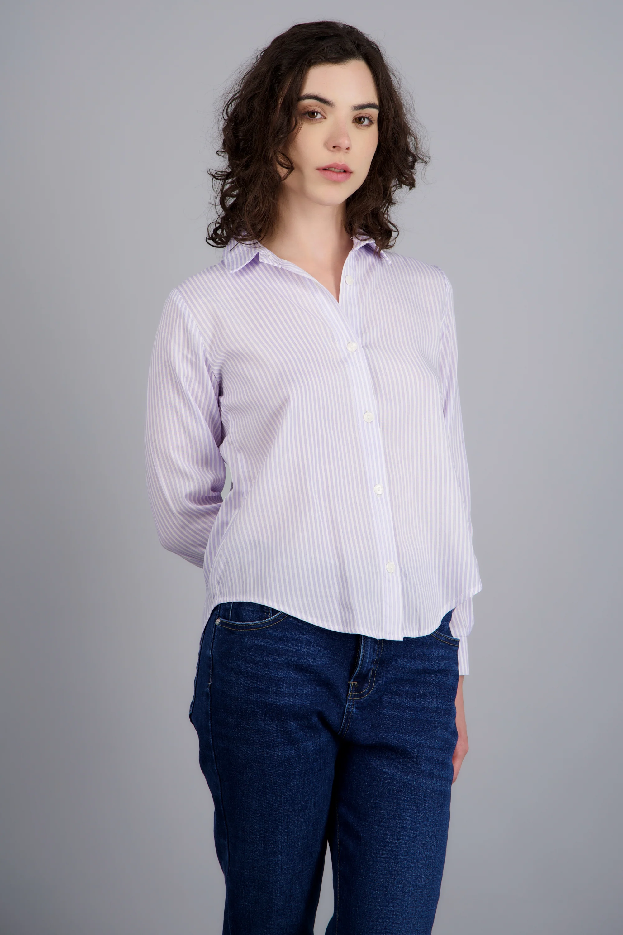 Camisa amplia rayas - Image 2