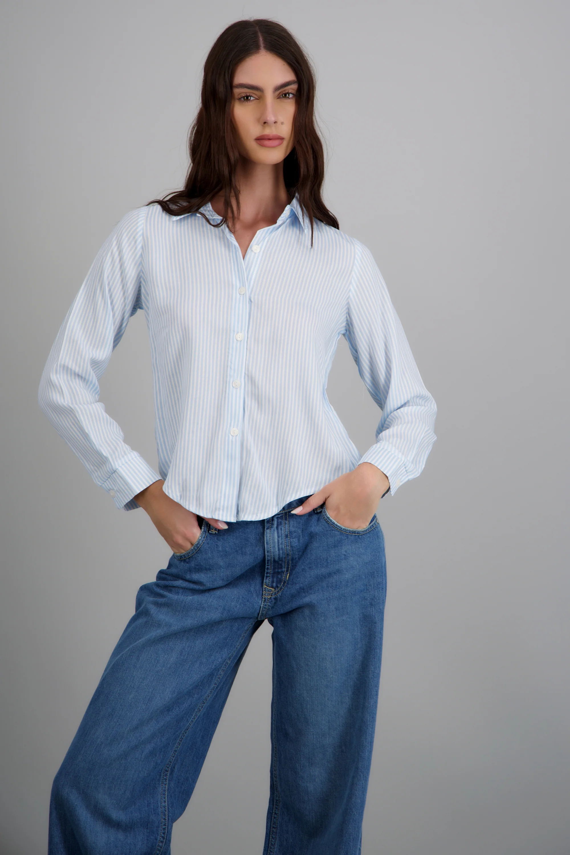 Camisa amplia rayas - Image 3