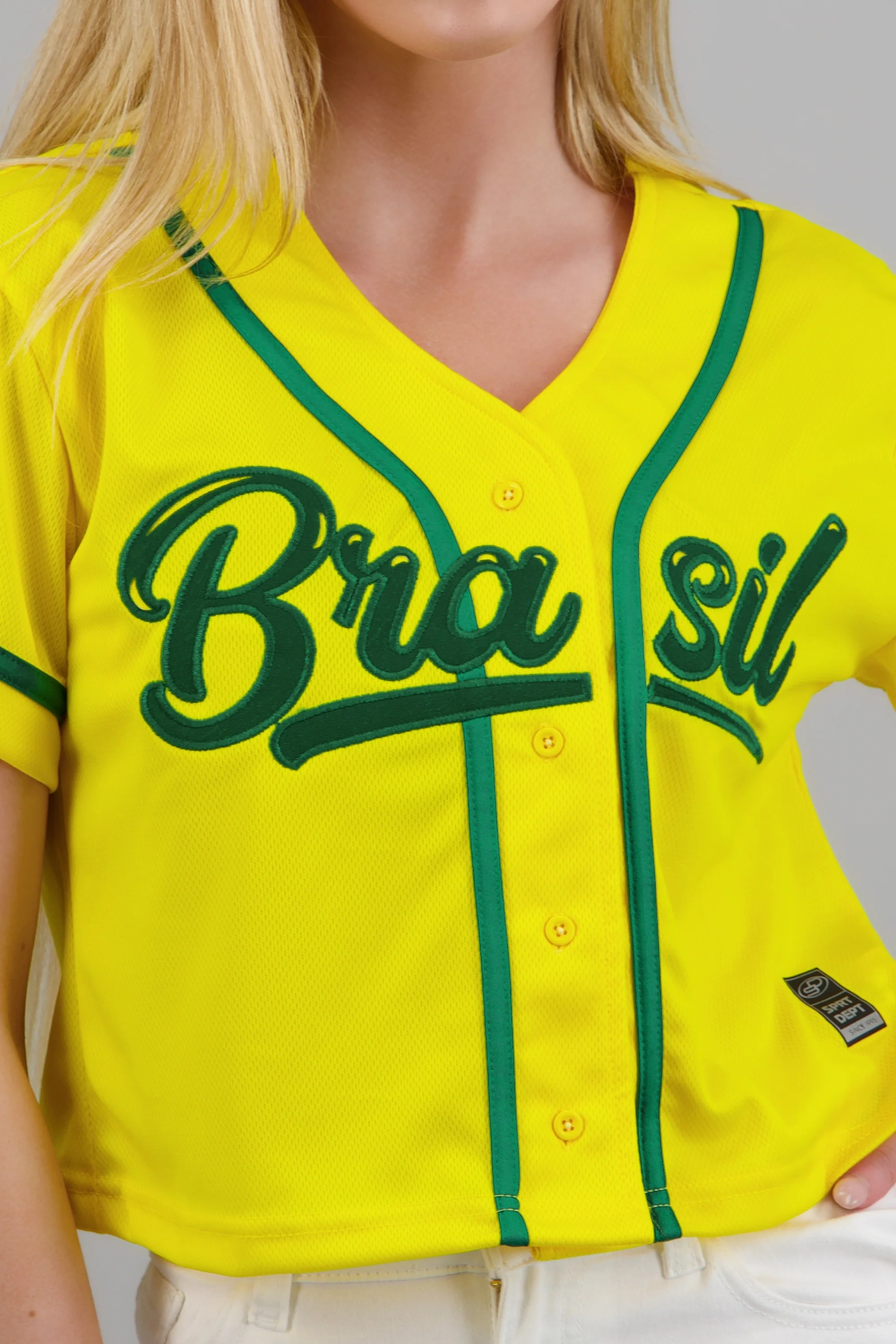 Camisa beisbolera parche brasil - Image 5