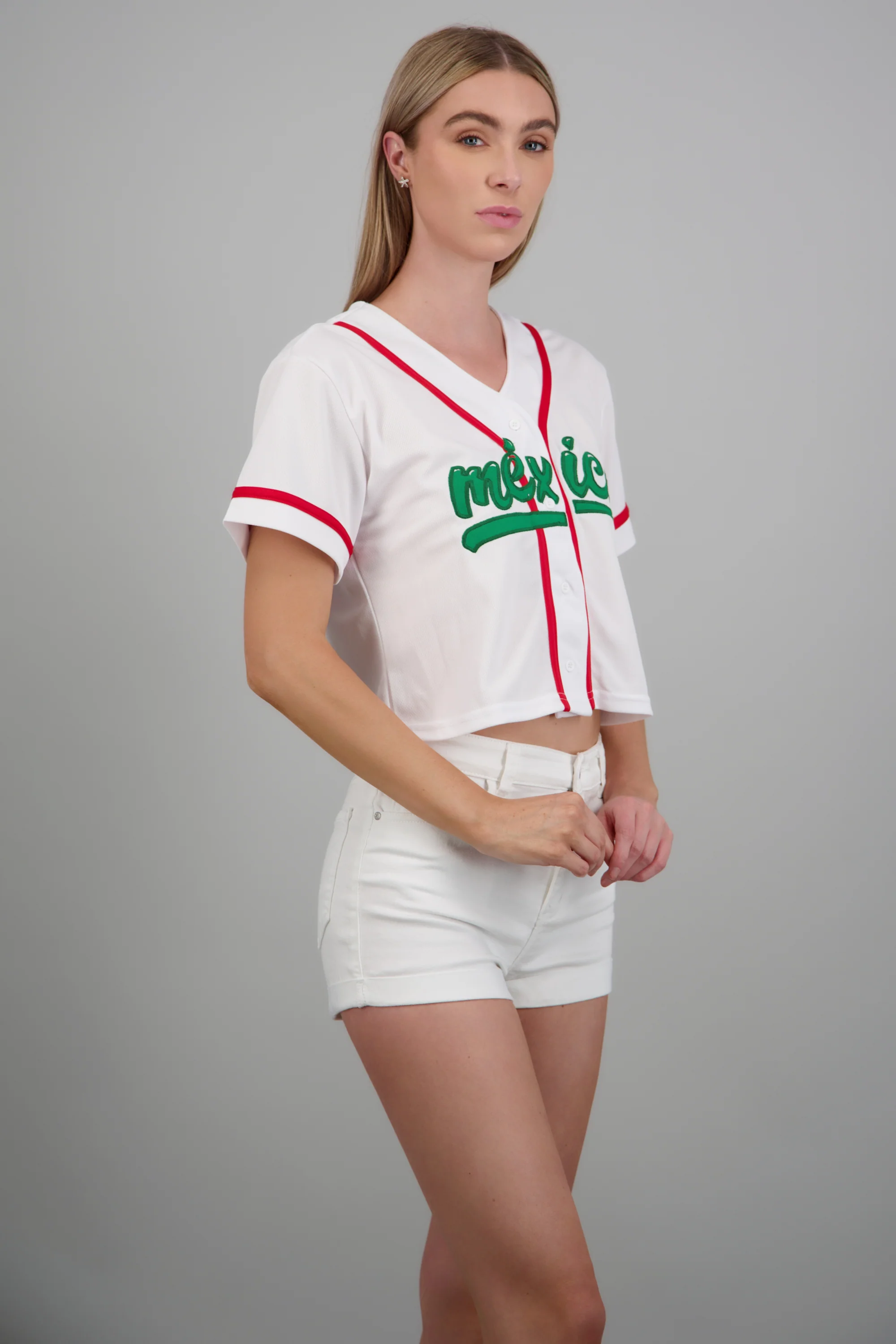 Camisa beisbolera parche México - Image 4