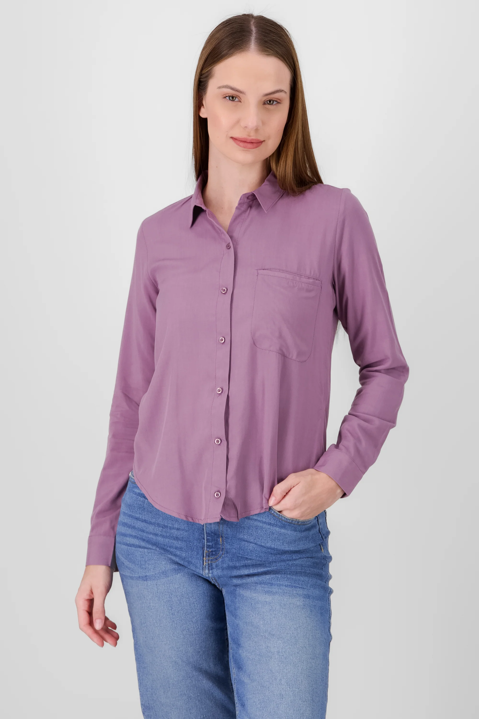 CAMISA LISA MANGA LARGA - Image 2