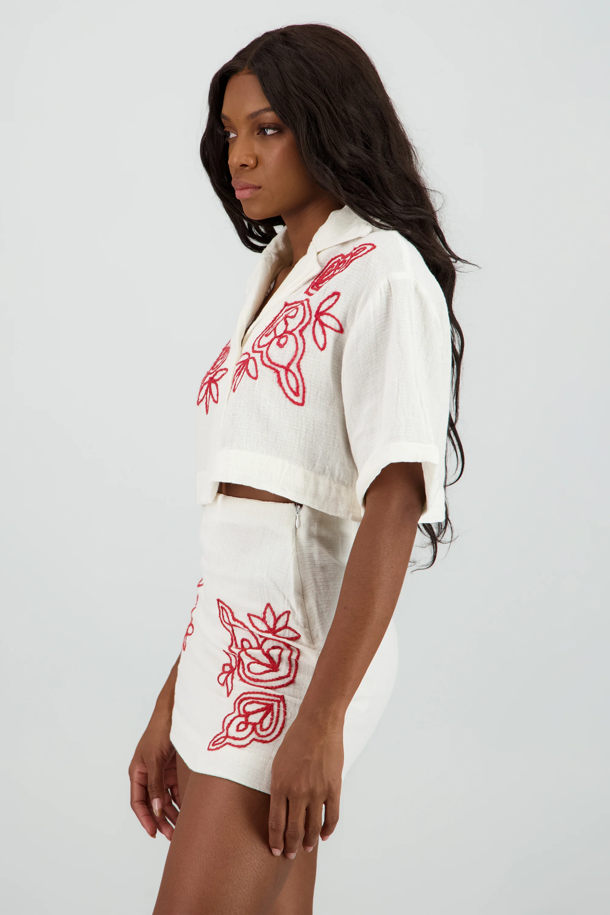 Camisa corta bordado - Image 3