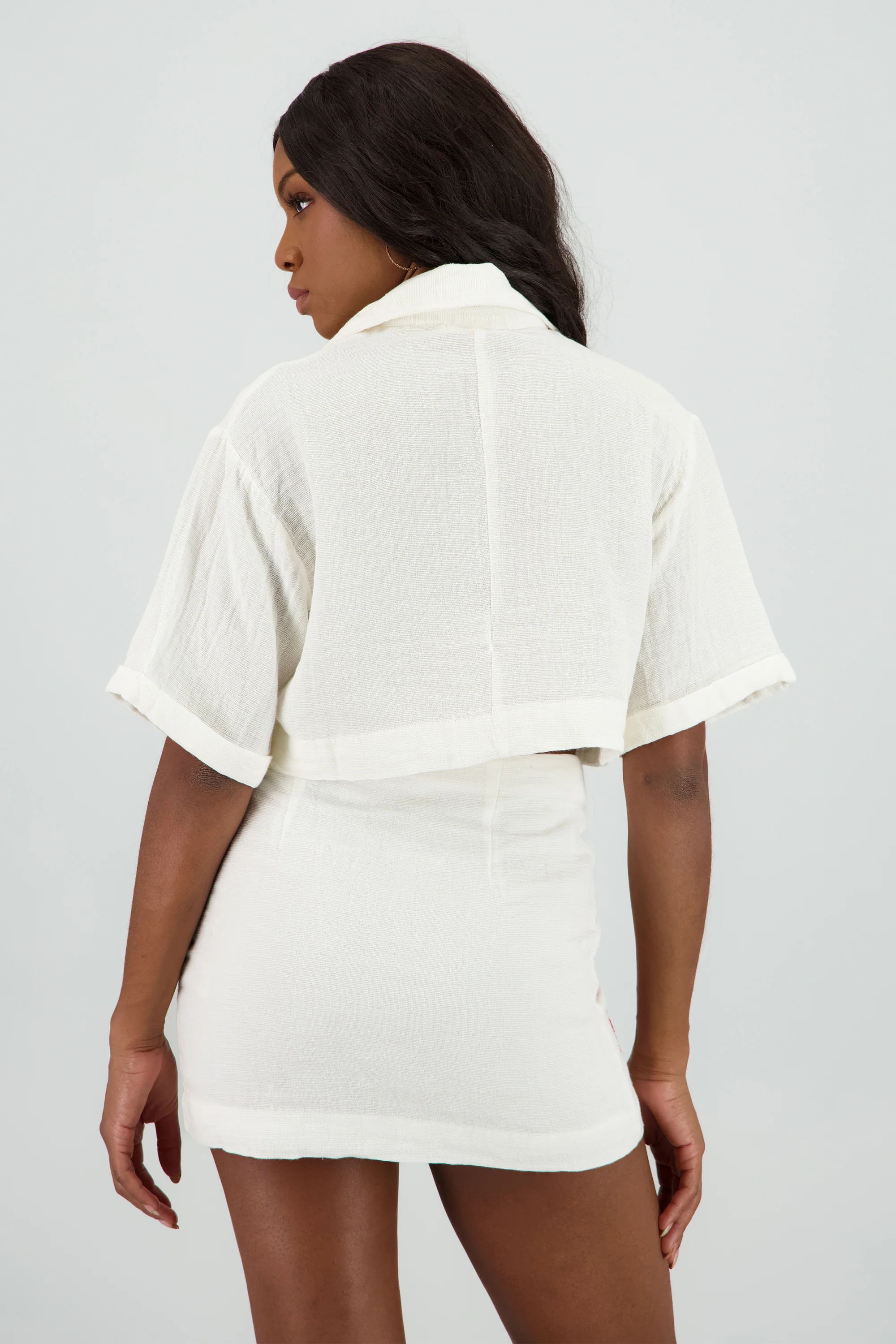 Camisa corta bordado - Image 4