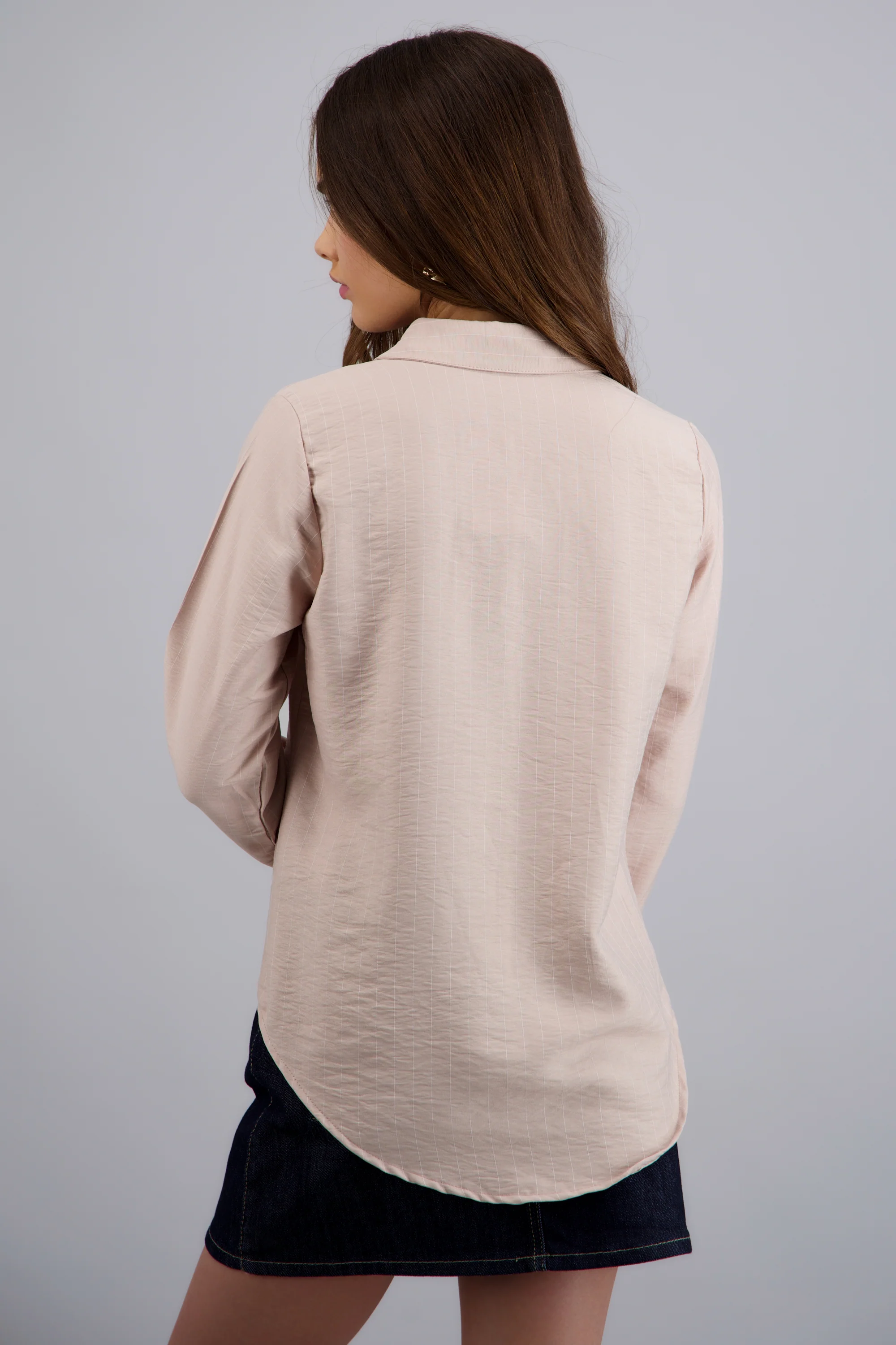 Camisa corta con textura - Image 4