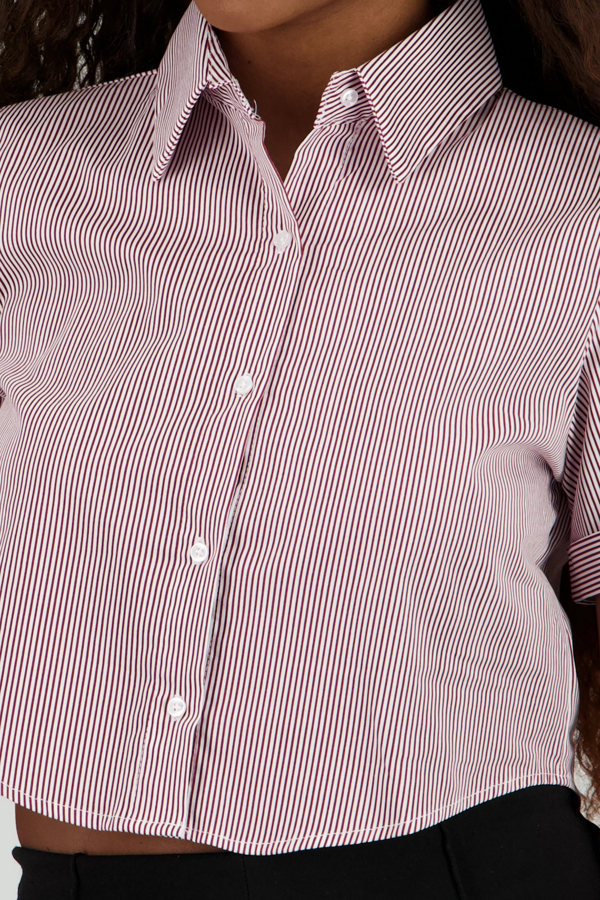 Camisa crop manga corta - Image 5