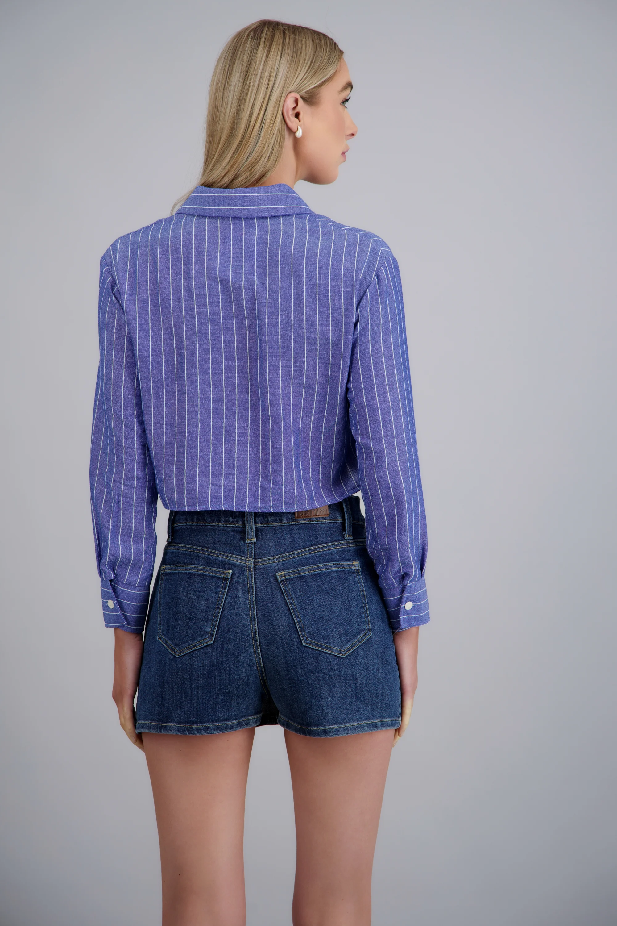 Camisa crop manga larga - Image 4