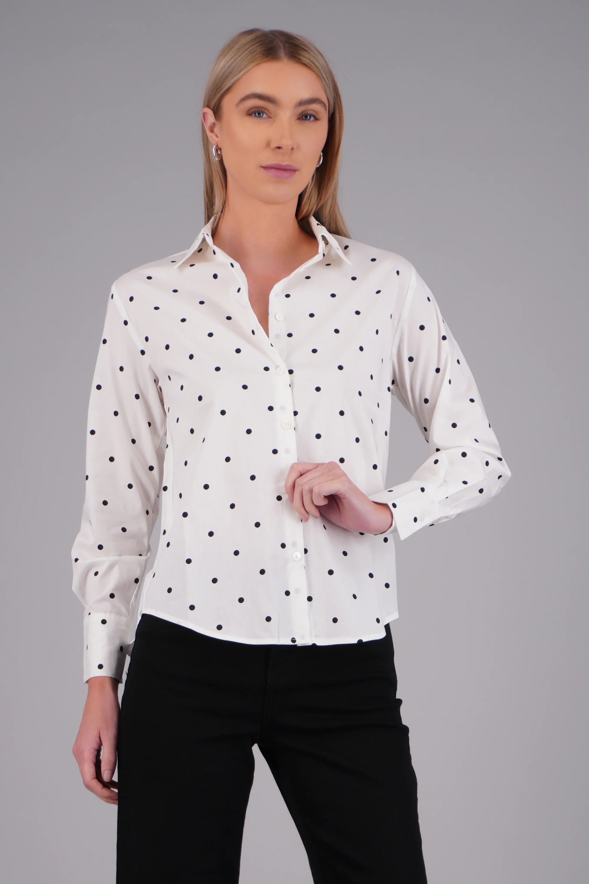 Camisa estampado polka - Image 2
