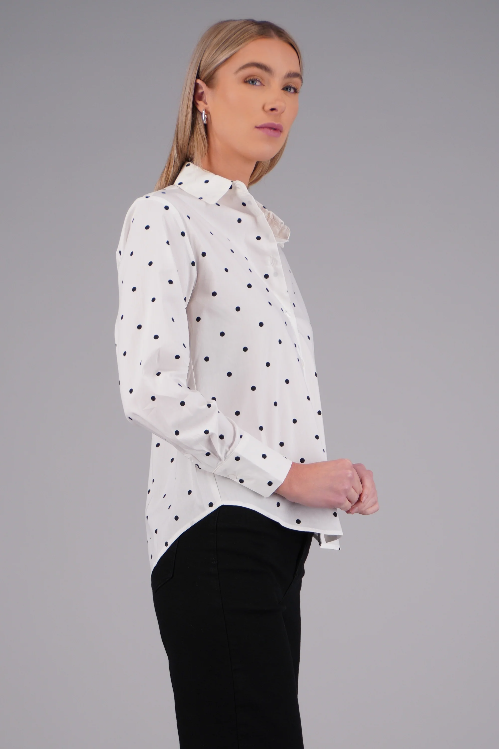 Camisa estampado polka - Image 3