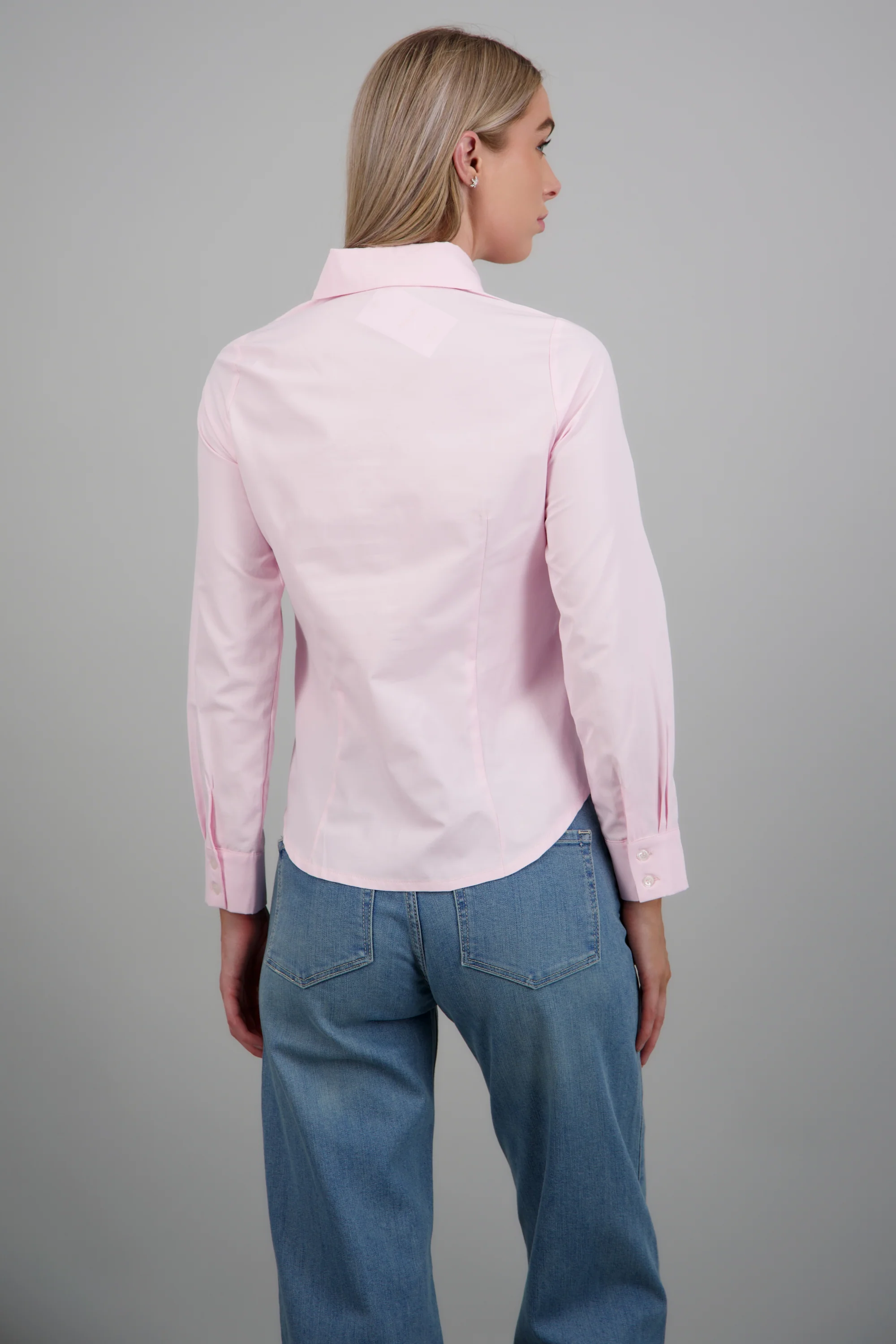 Camisa lisa detalle pinzas - Image 4