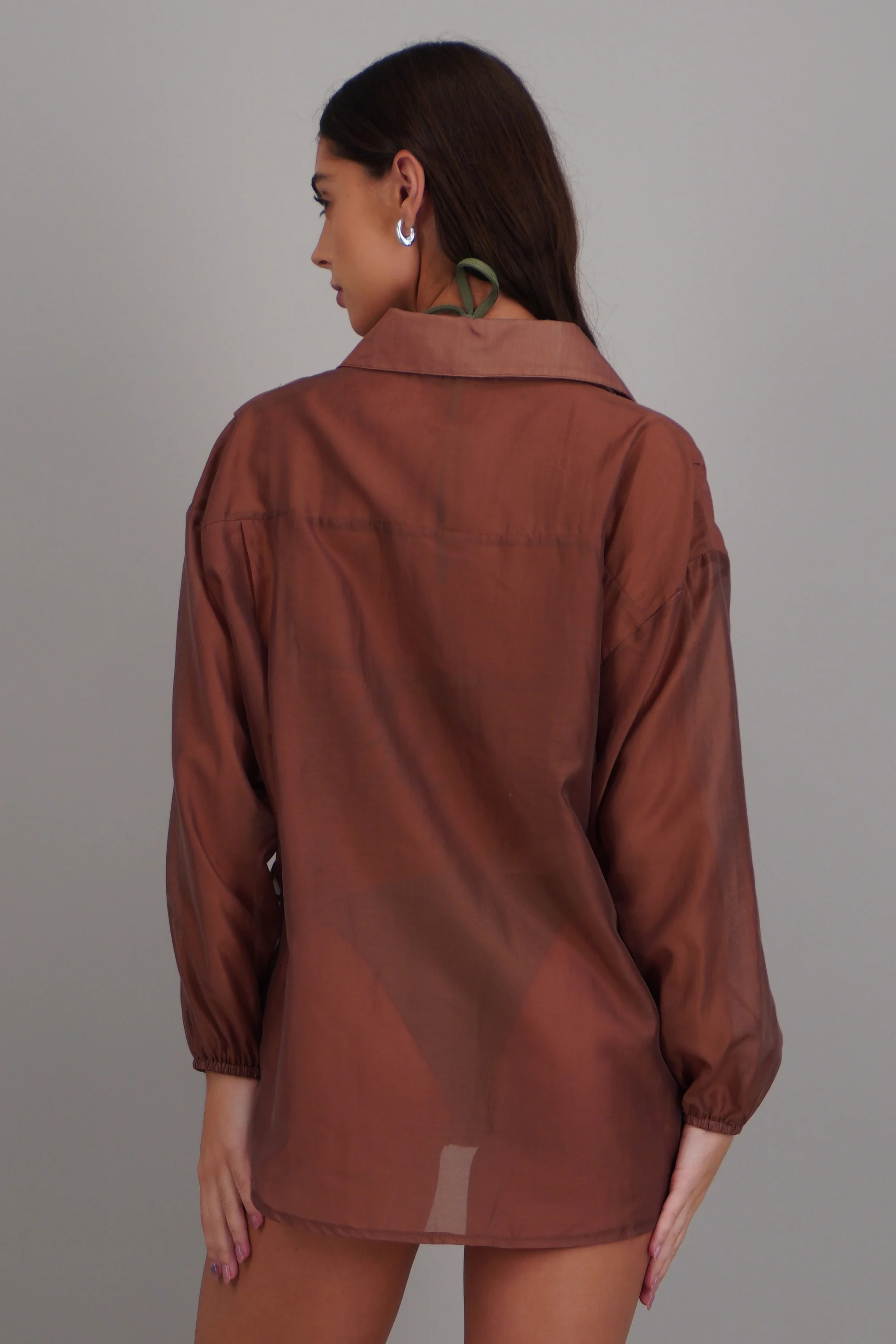 Camisa manga larga cuello - Image 4