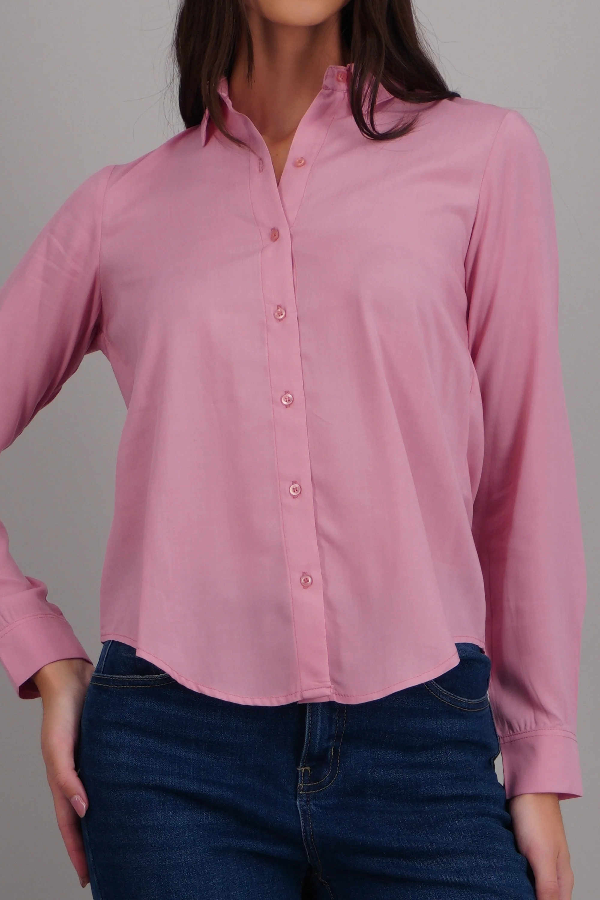 Camisa manga larga lisa - Image 5