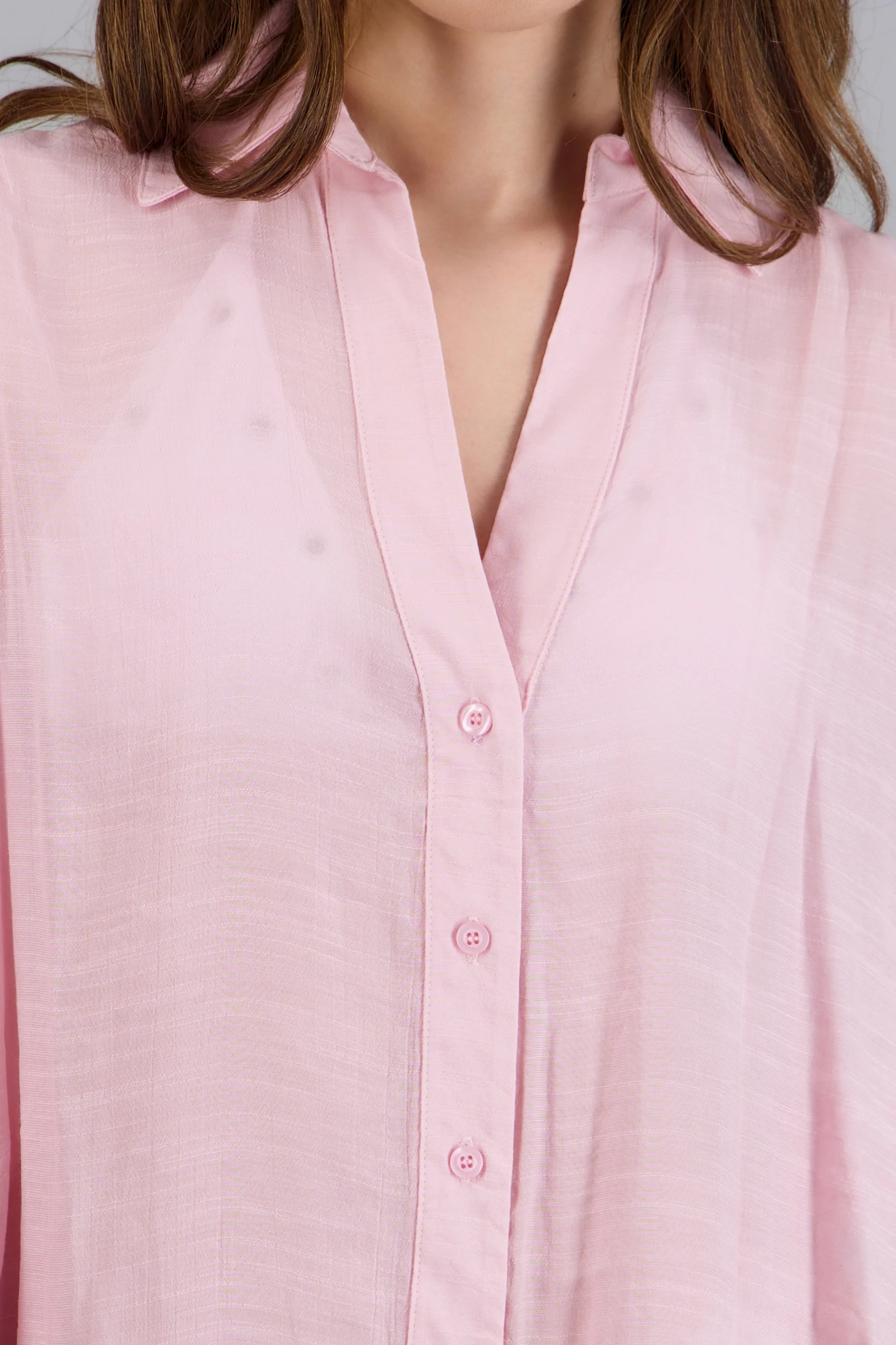 Camisa over ligera manga larga - Image 5