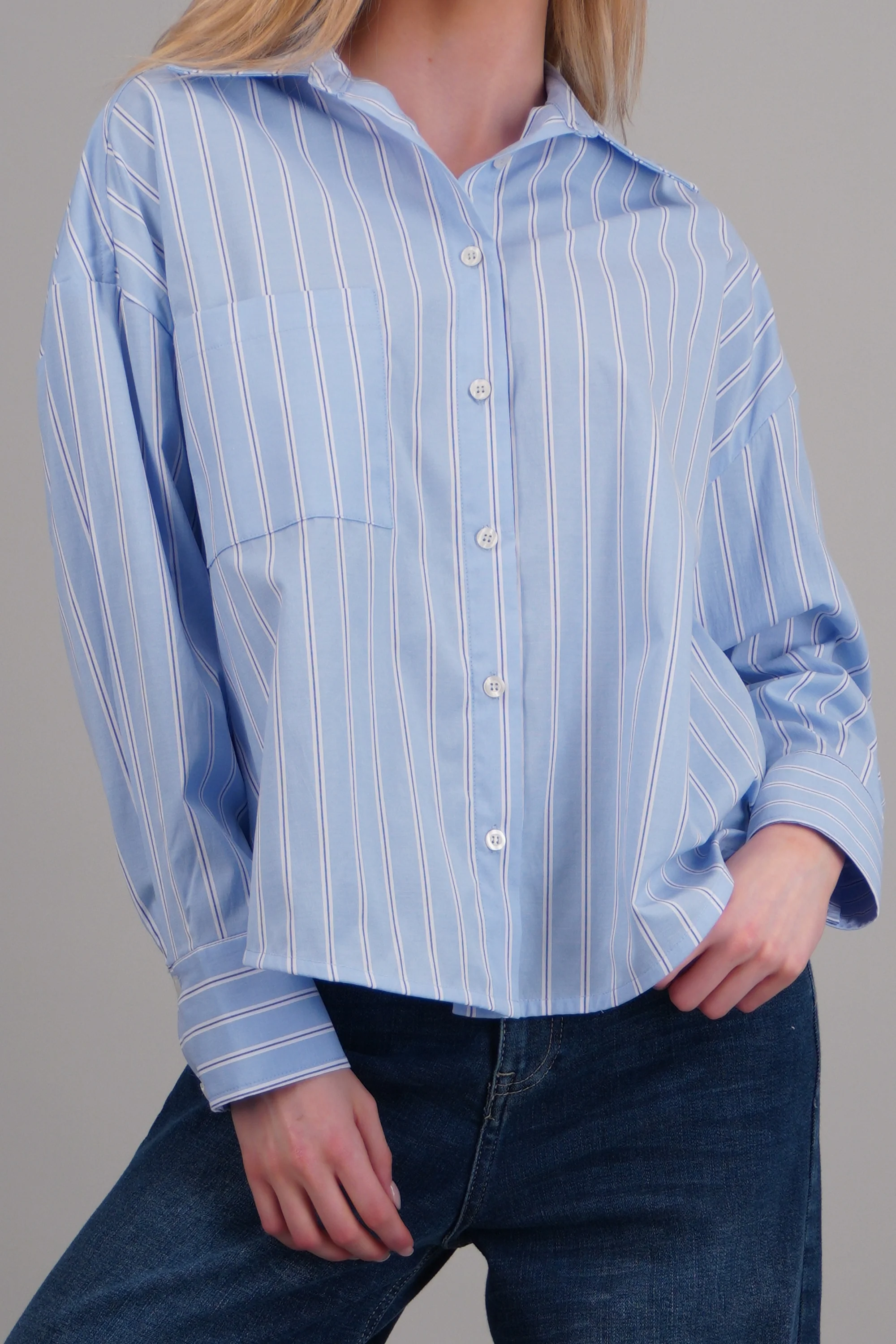 camisa oversize rayas - Image 5
