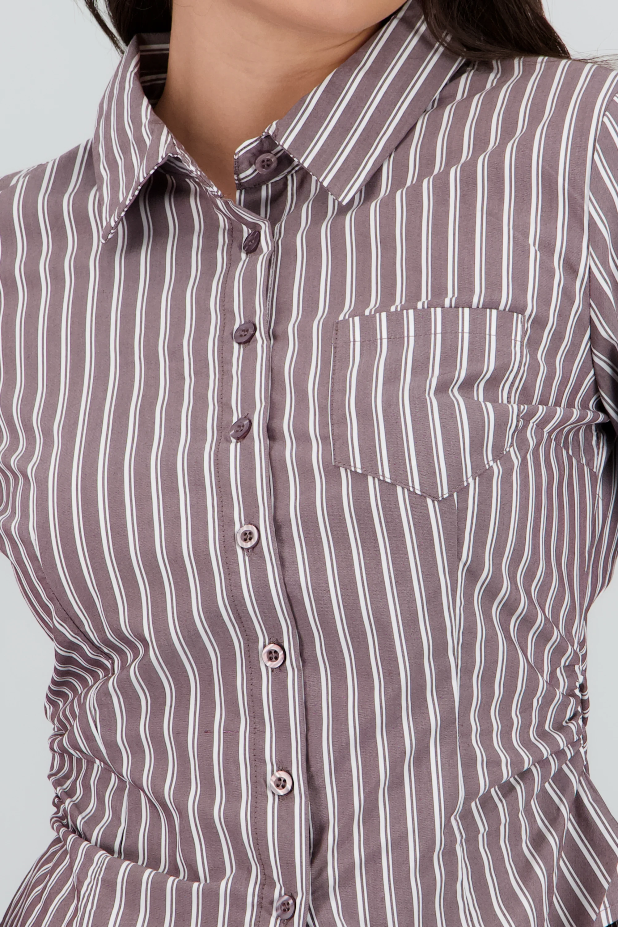 Camisa pinzas estampado rayas - Image 5