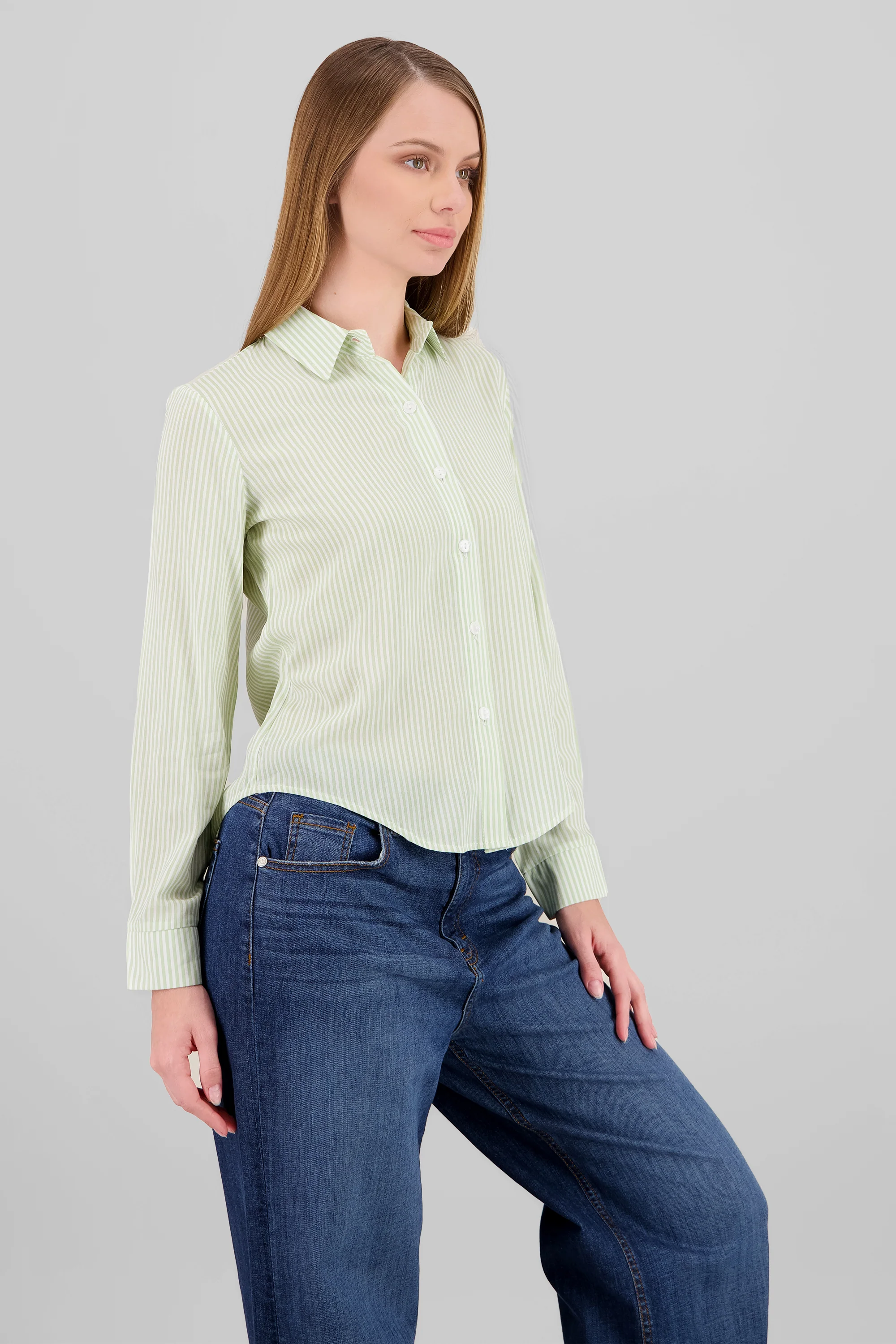 Camisa amplia rayas - Image 3