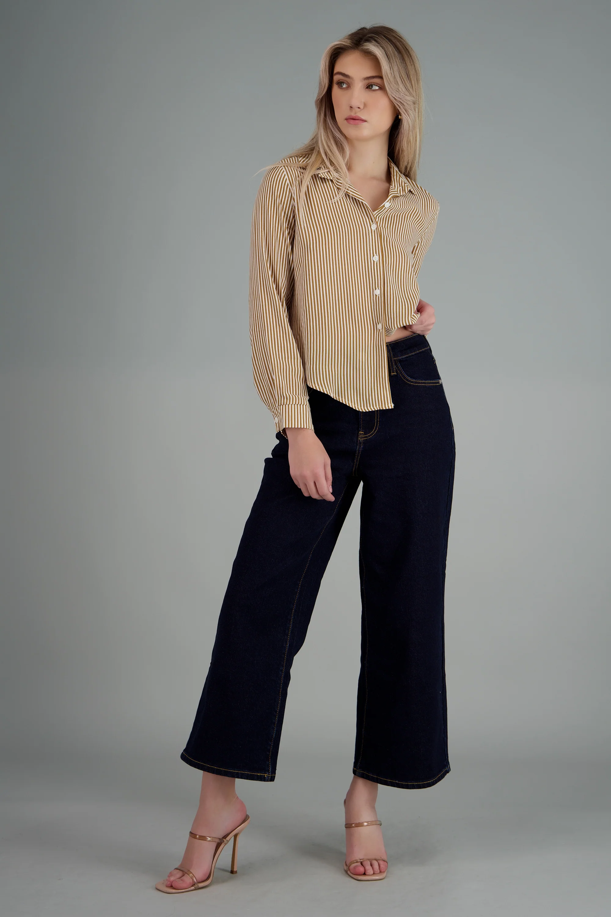 Camisa amplia rayas - Image 2