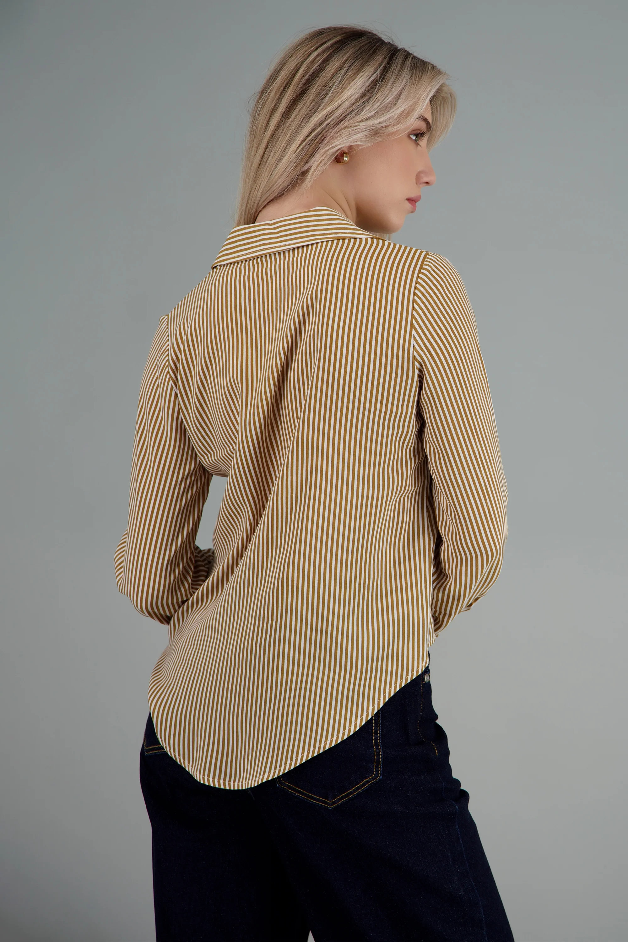 Camisa amplia rayas - Image 4