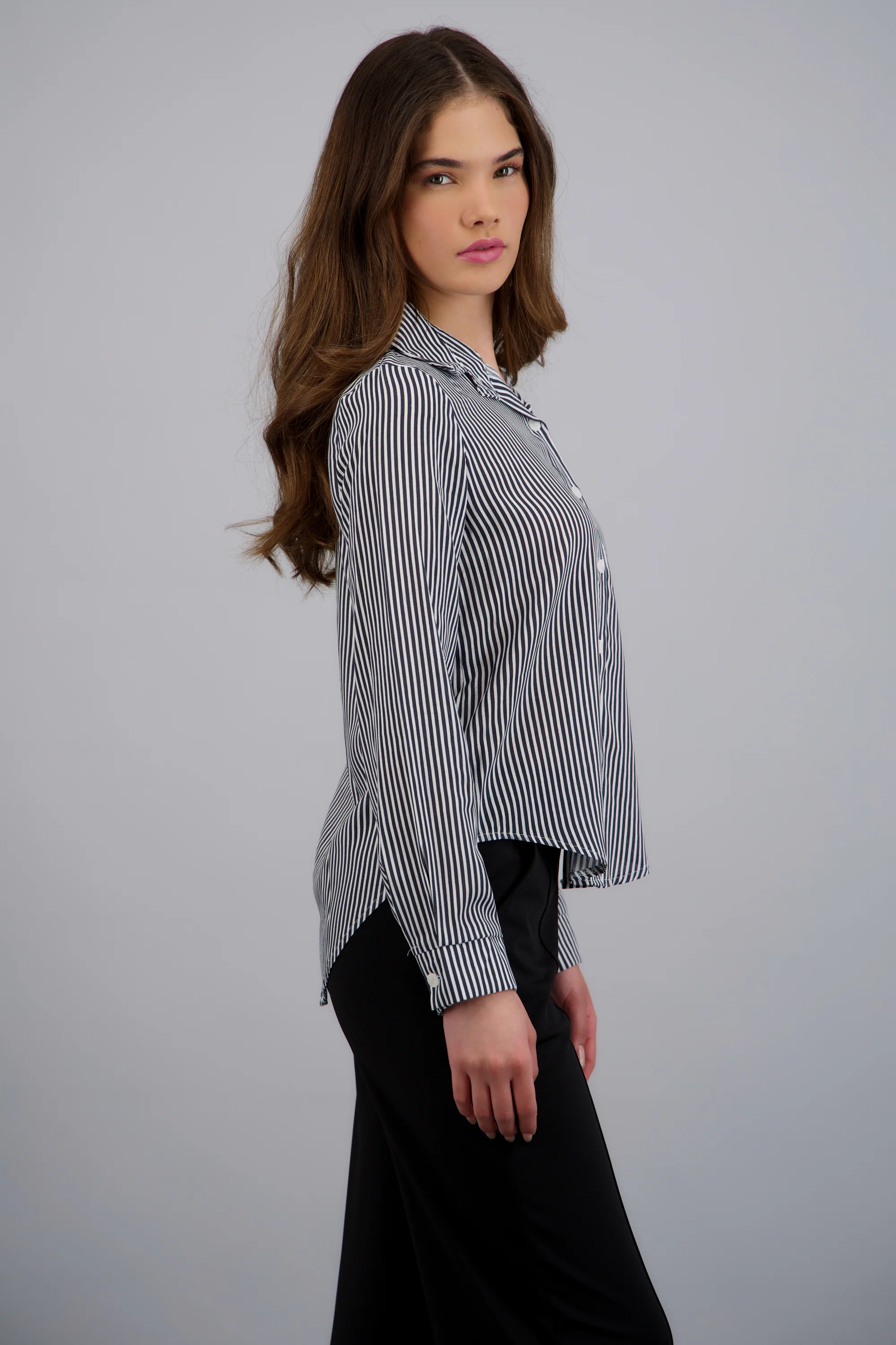 Camisa amplia rayas - Image 2