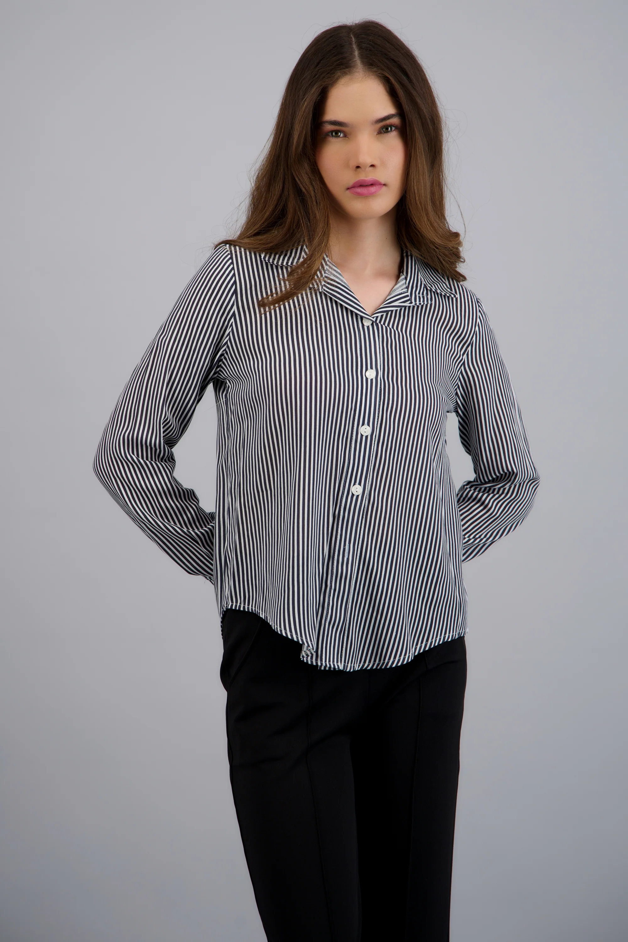 Camisa amplia rayas - Image 3