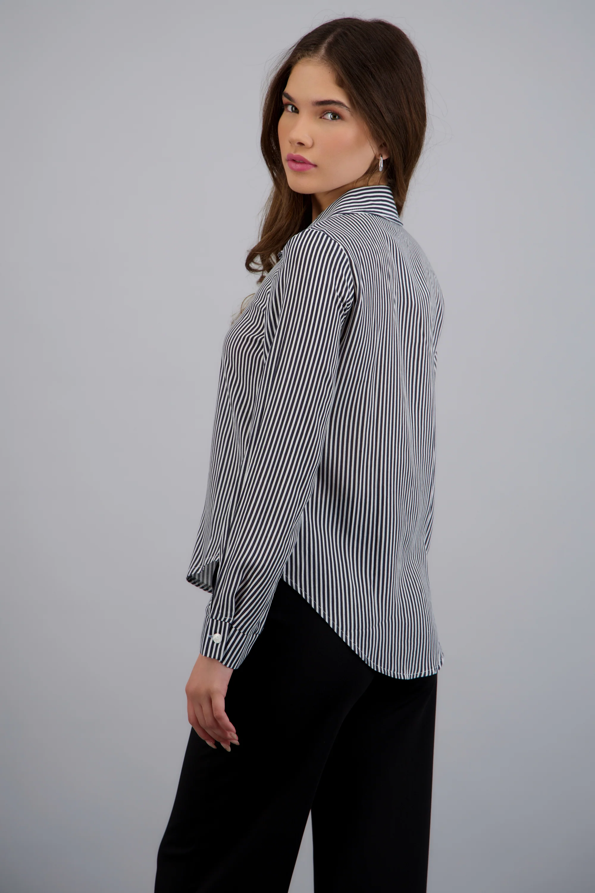 Camisa amplia rayas - Image 4