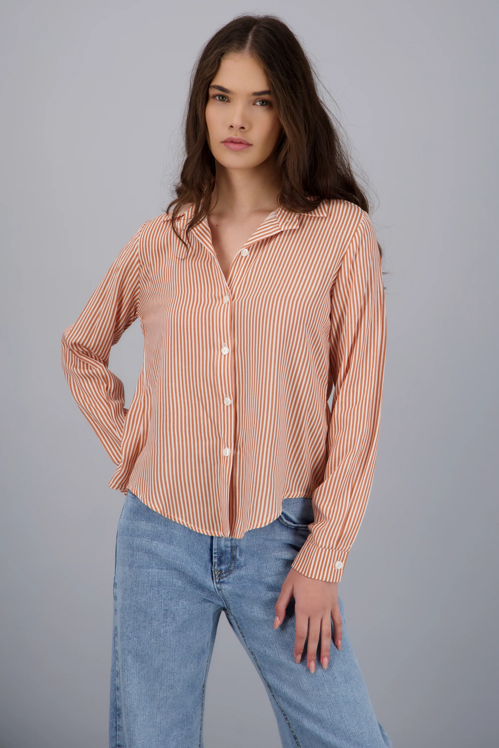 Camisa amplia rayas - Image 3