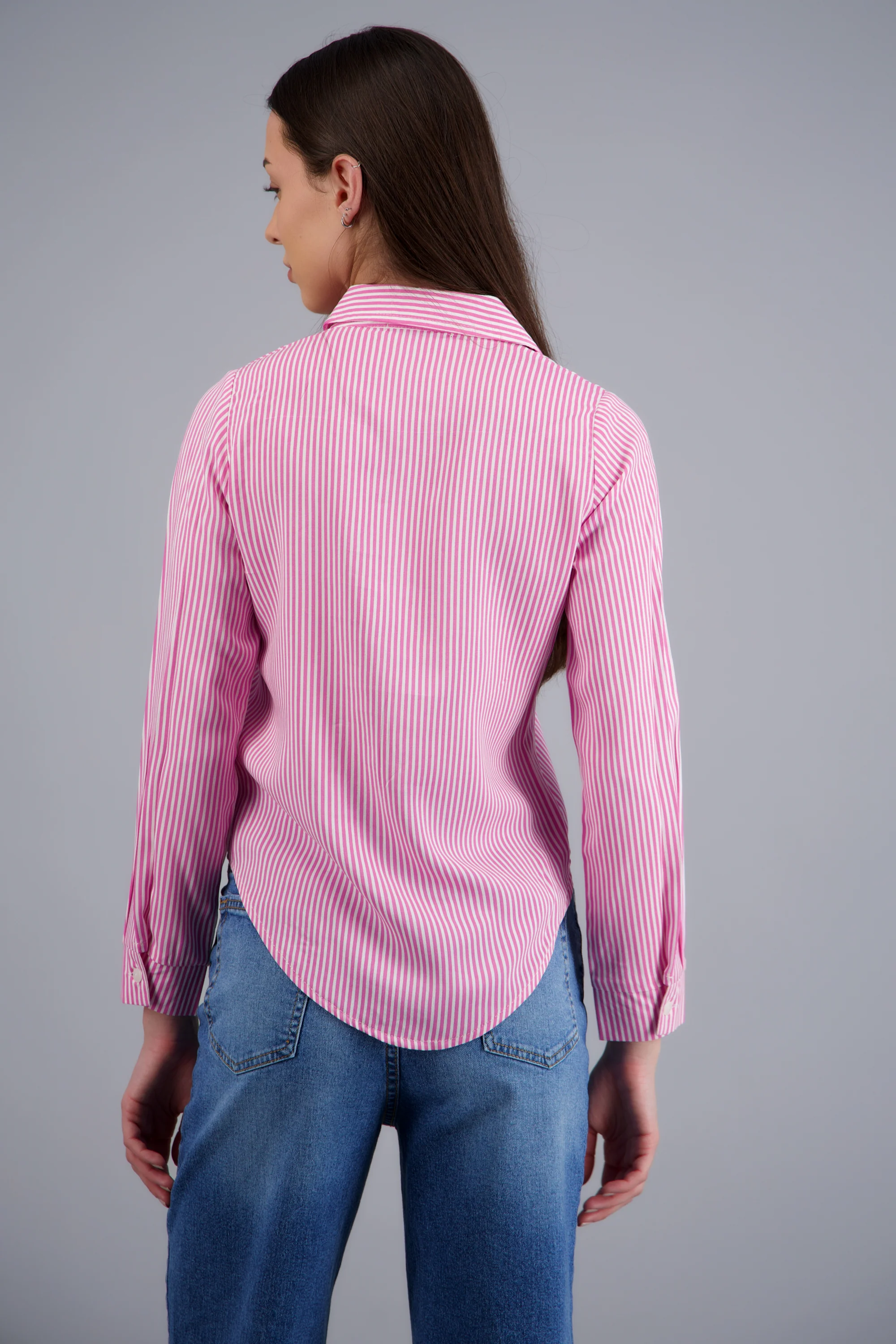 Camisa amplia rayas - Image 2