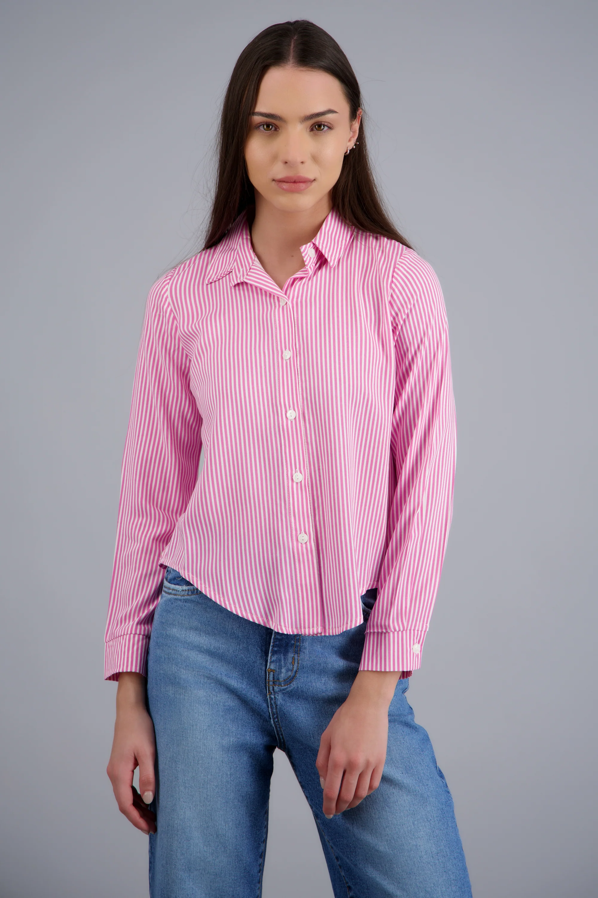 Camisa amplia rayas - Image 3