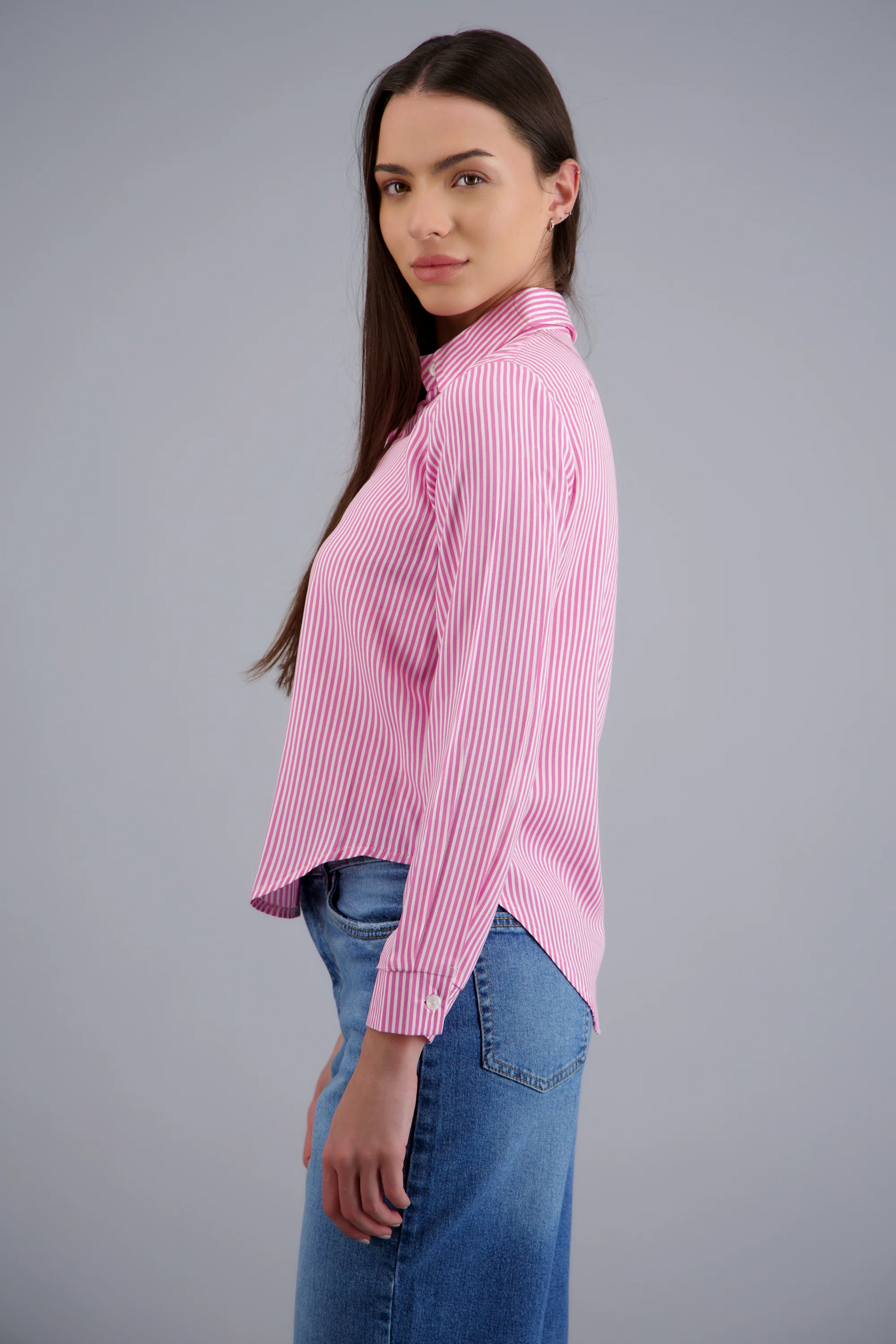 Camisa amplia rayas - Image 4