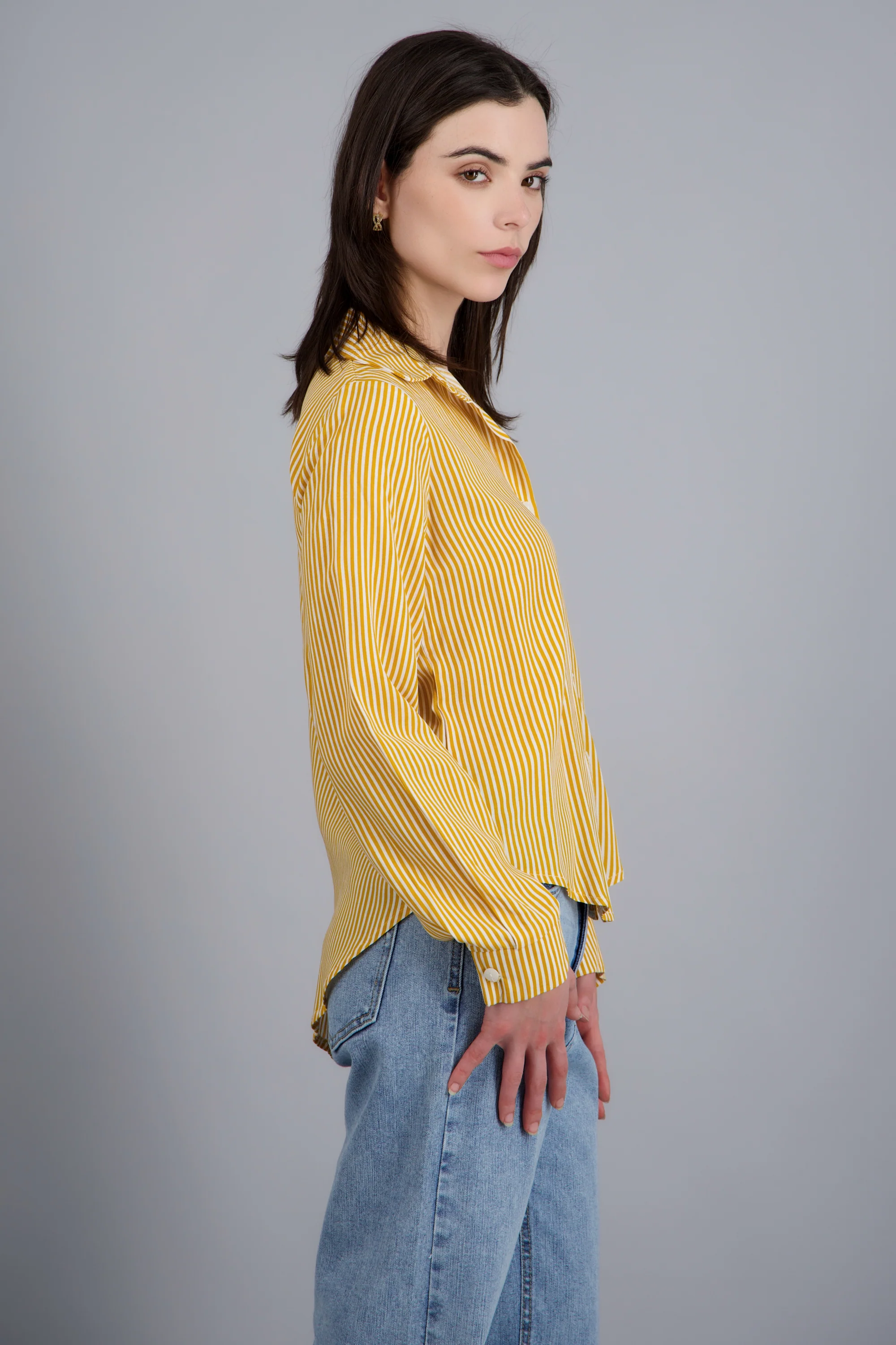Camisa amplia rayas - Image 3