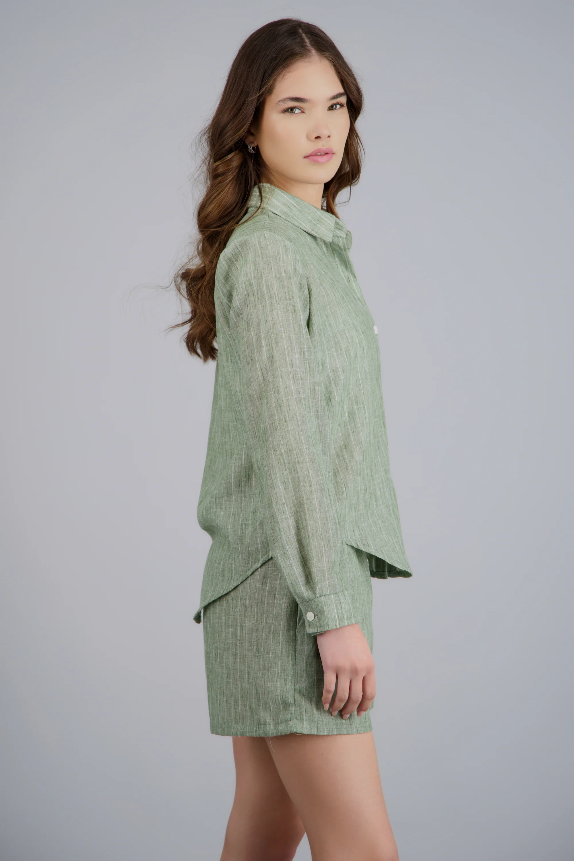 Camisa rayas detalle brillos - Image 2