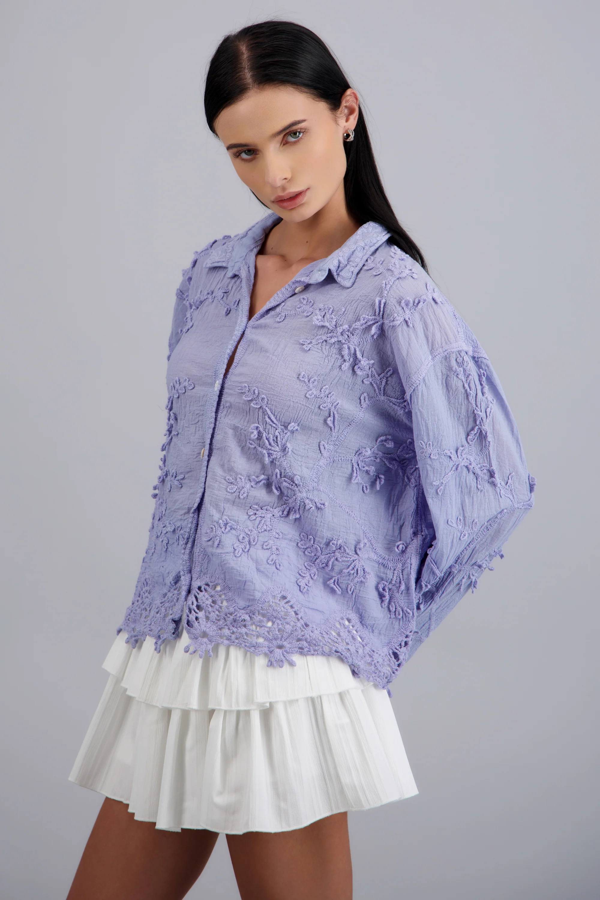 CAMISA TEXTURA M/L DET BORADO - Image 2