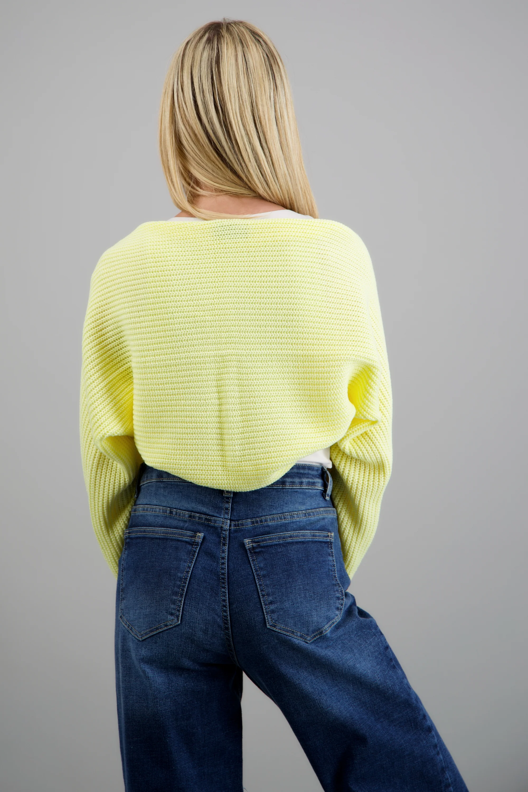 Cardigan bolero en tejido - Image 4