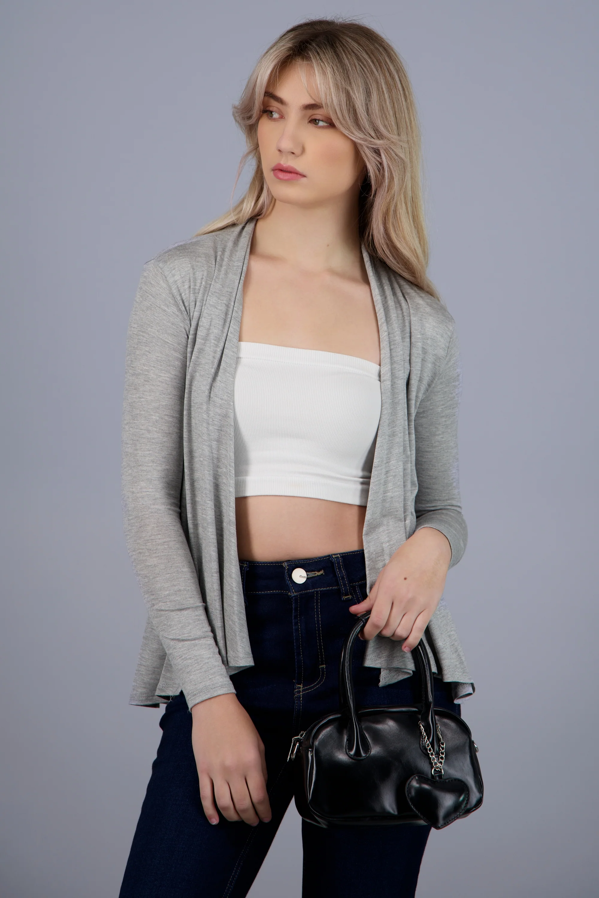 CARDIGAN SOLIDO M/L