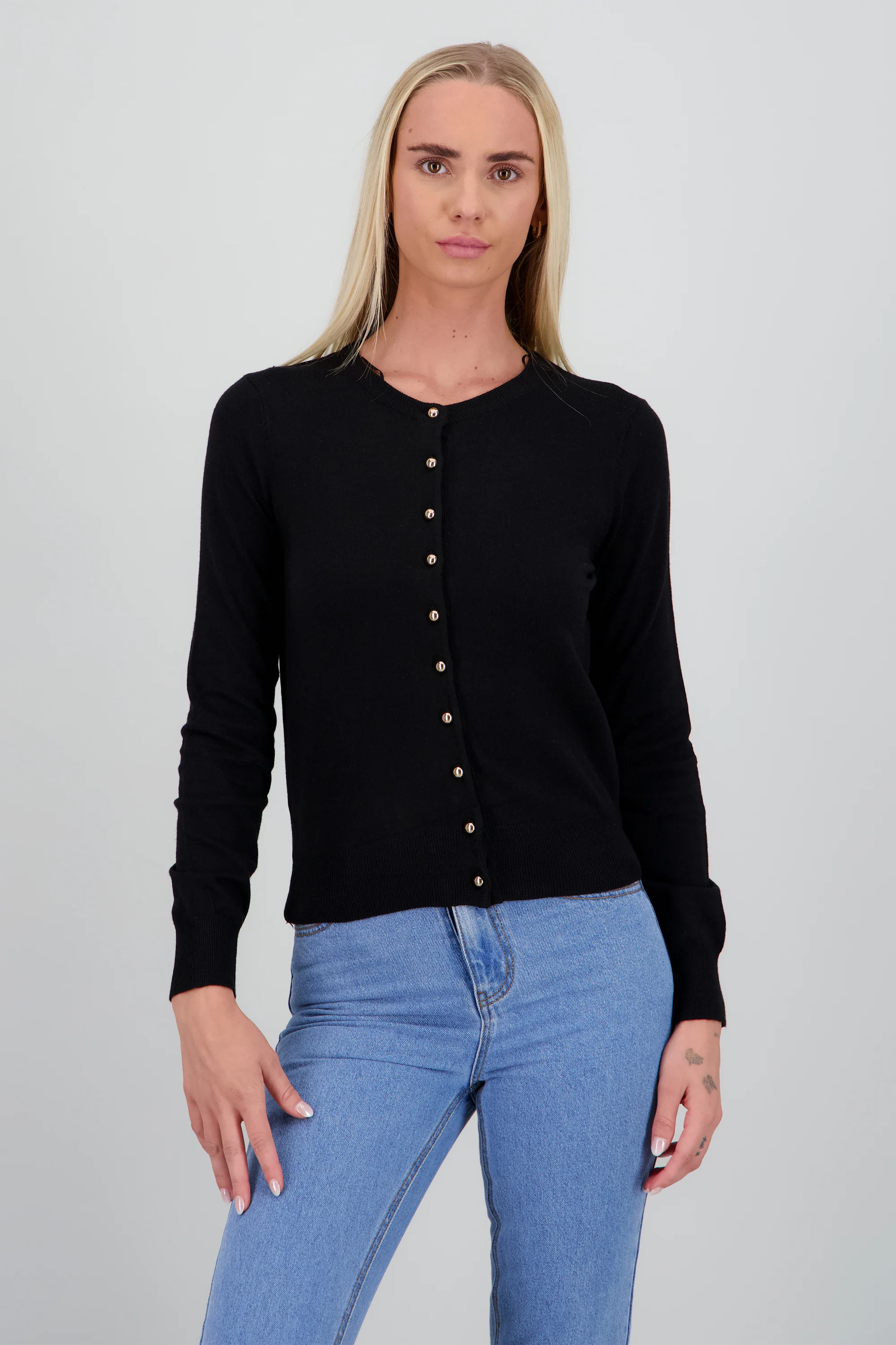 Cardigan detalle botones