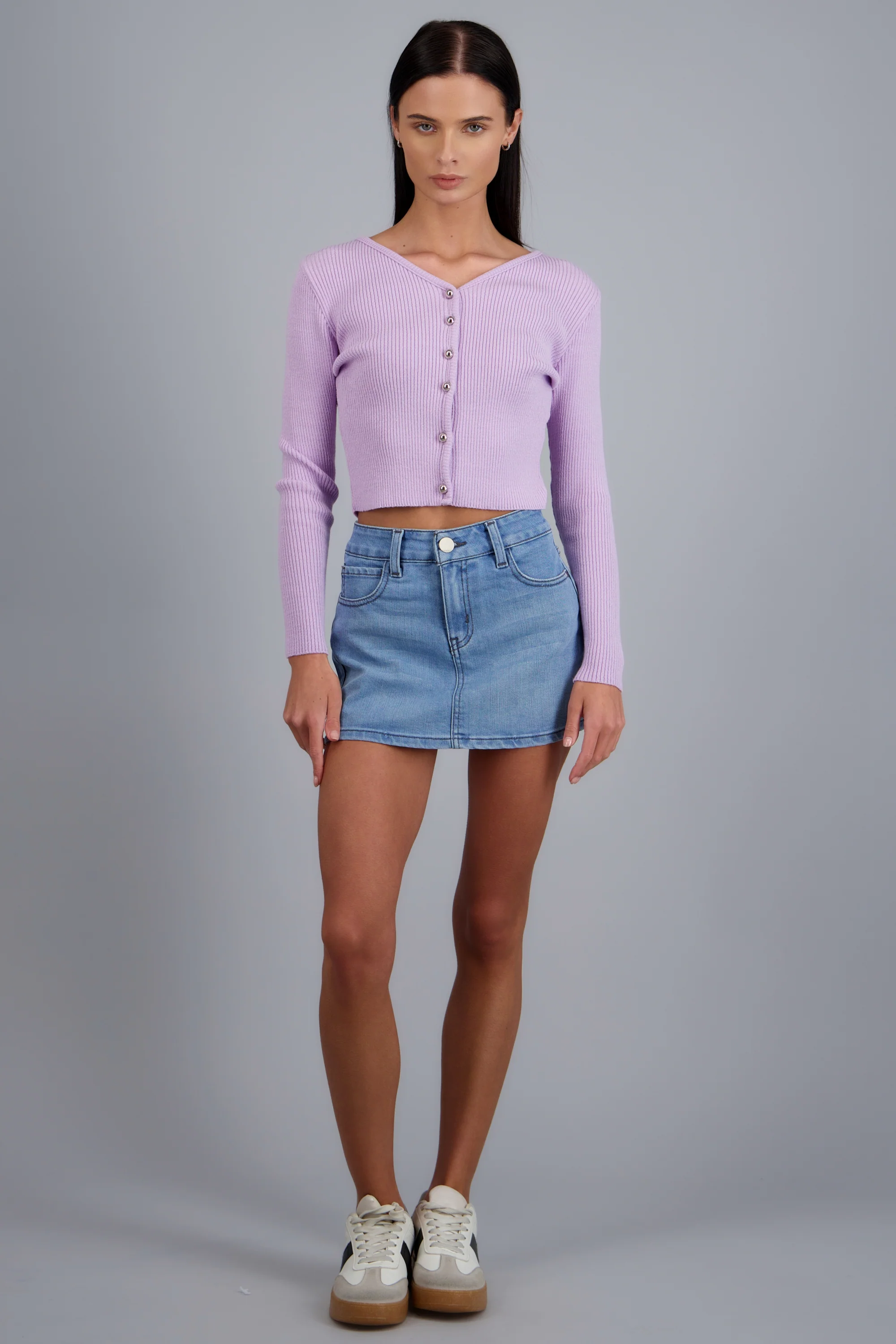 Cardigan ligero detalle botones - Image 3